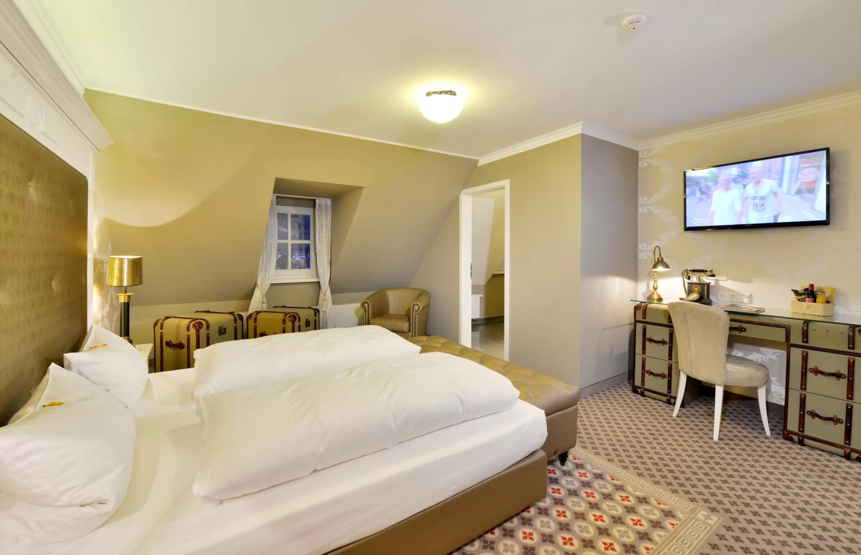 Photo of the whole room, Bed in Hotel Alte Schule