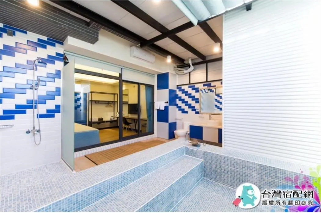 Bathroom in Song Ping Resort松平渡假會館