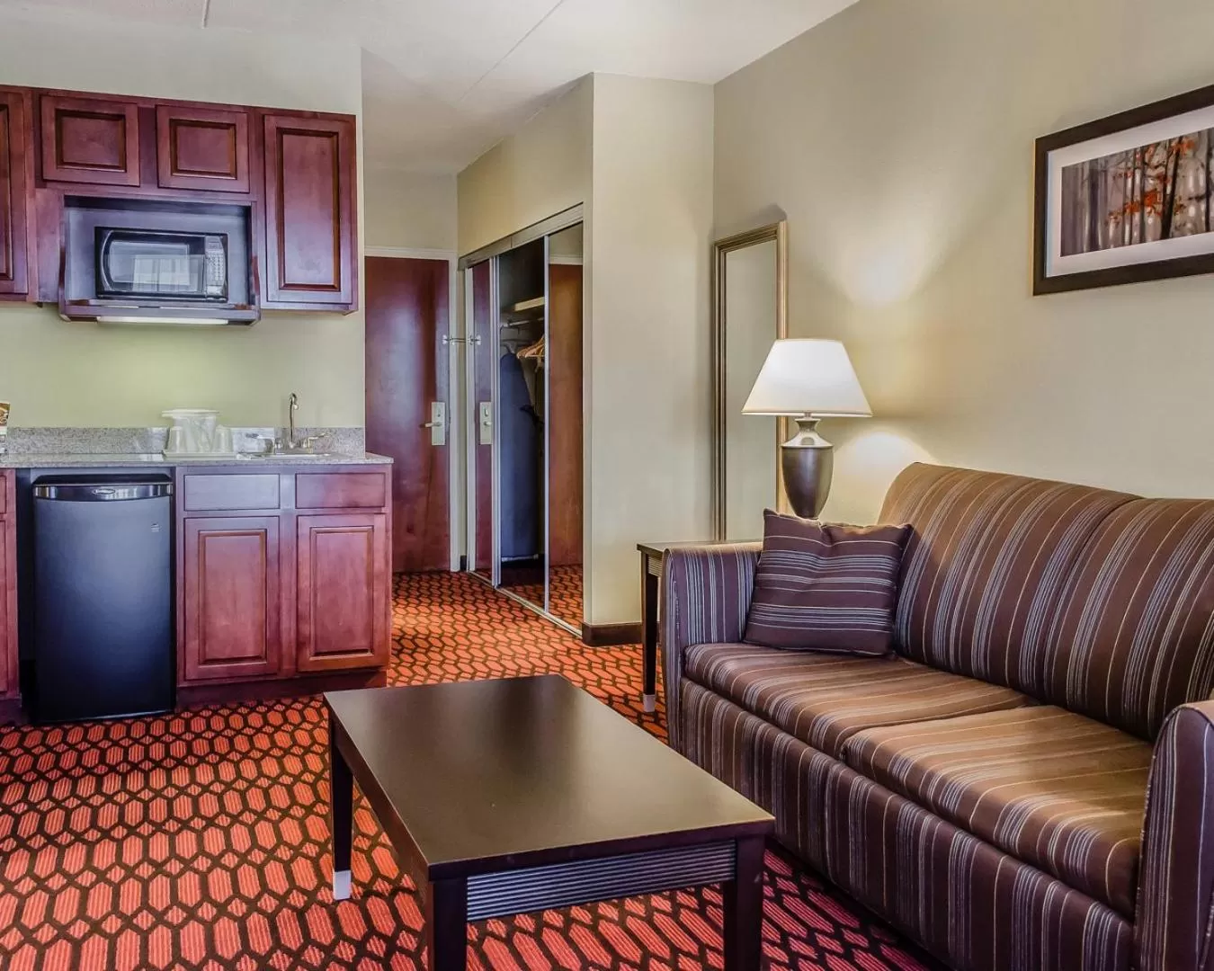 Seating area in Baymont by Wyndham Harrisburg