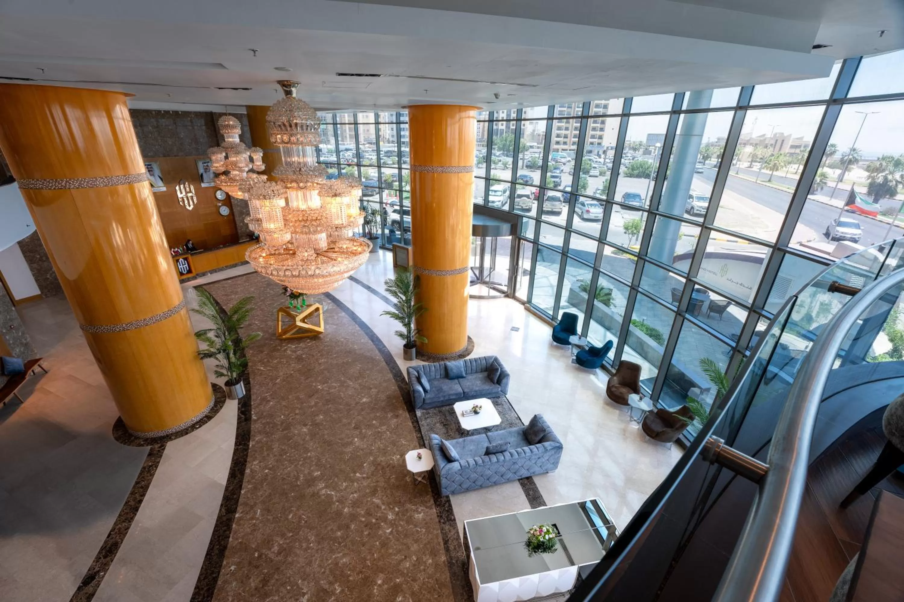 Lobby or reception in Kuwait Grand Hotel