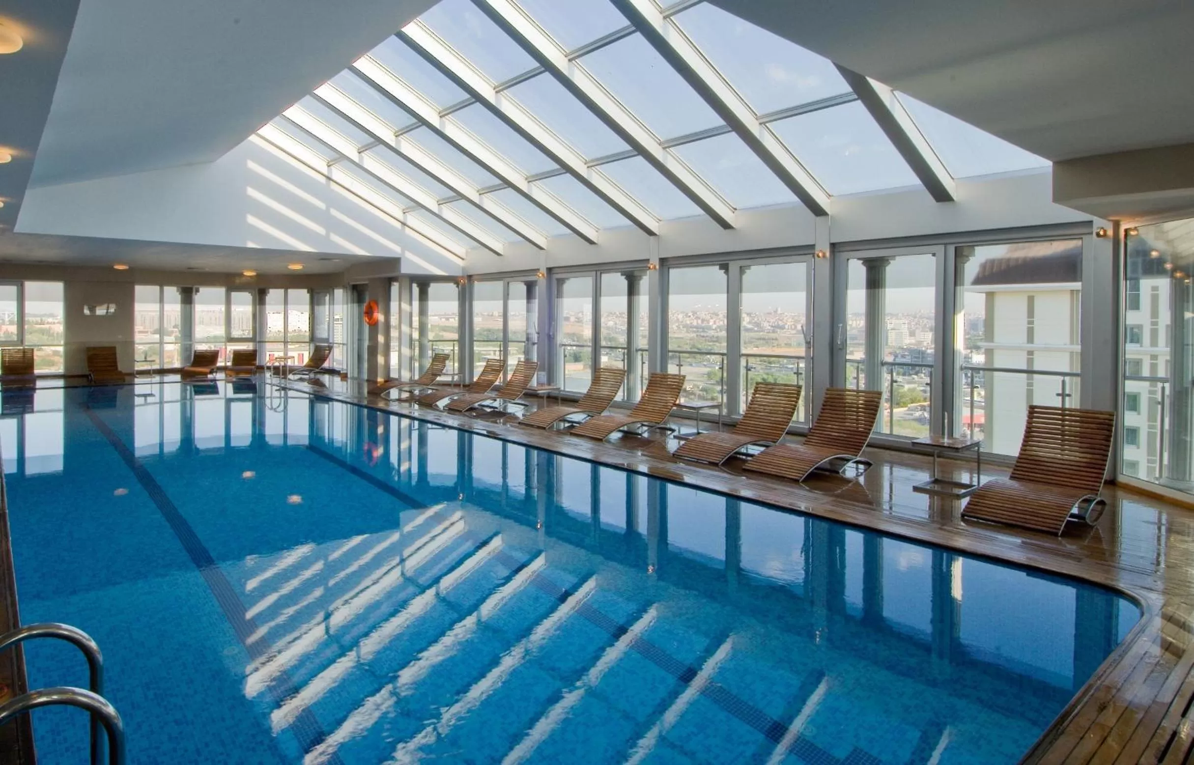 Swimming pool in WOW Istanbul Hotel