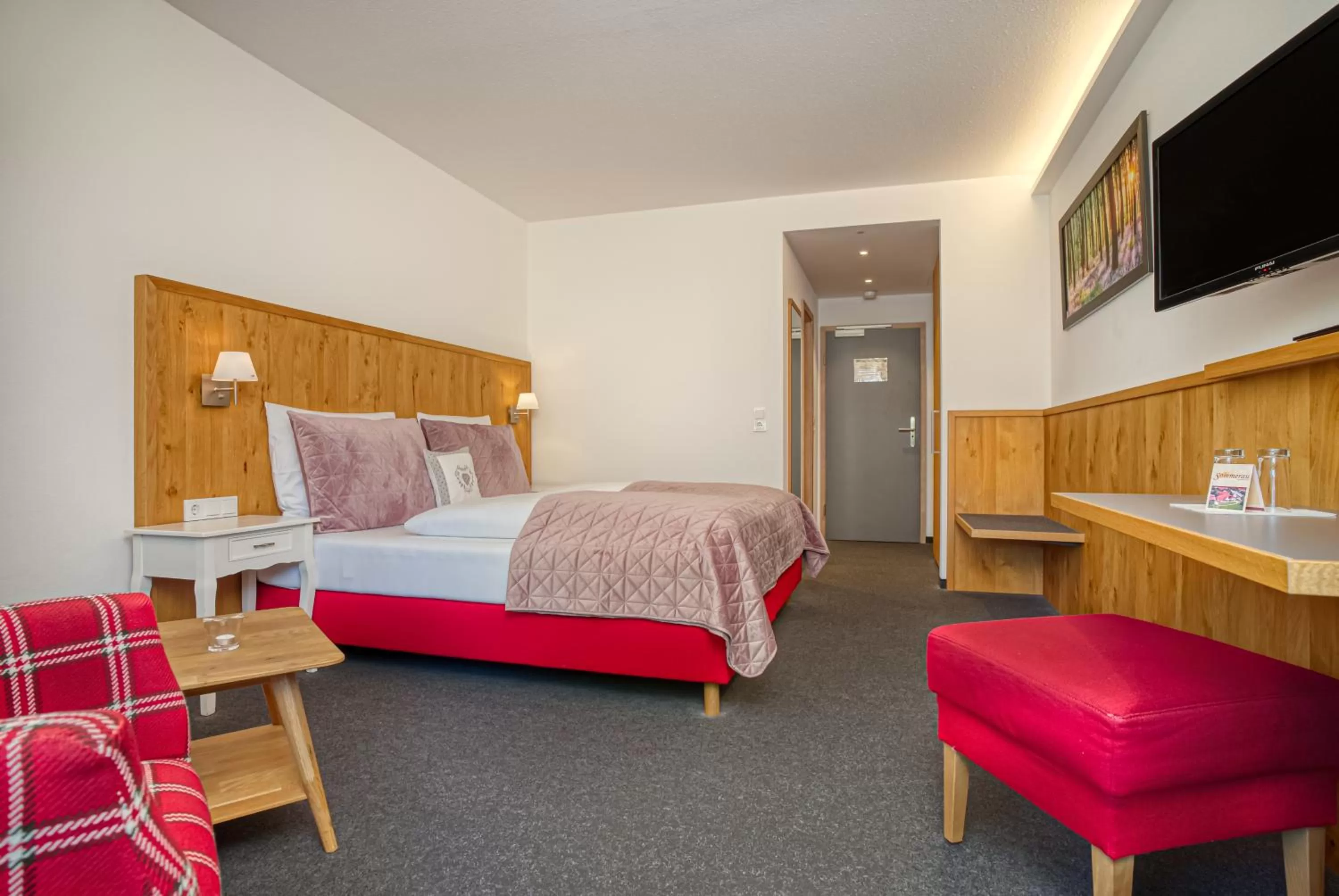 Bed in Landhaus Sommerau