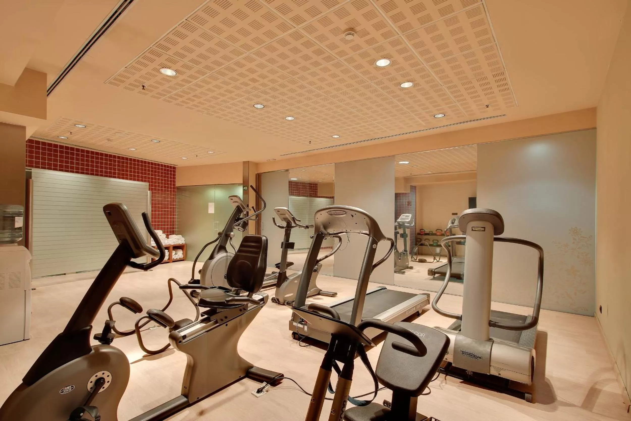 Fitness centre/facilities in Hotel Badalona Tower