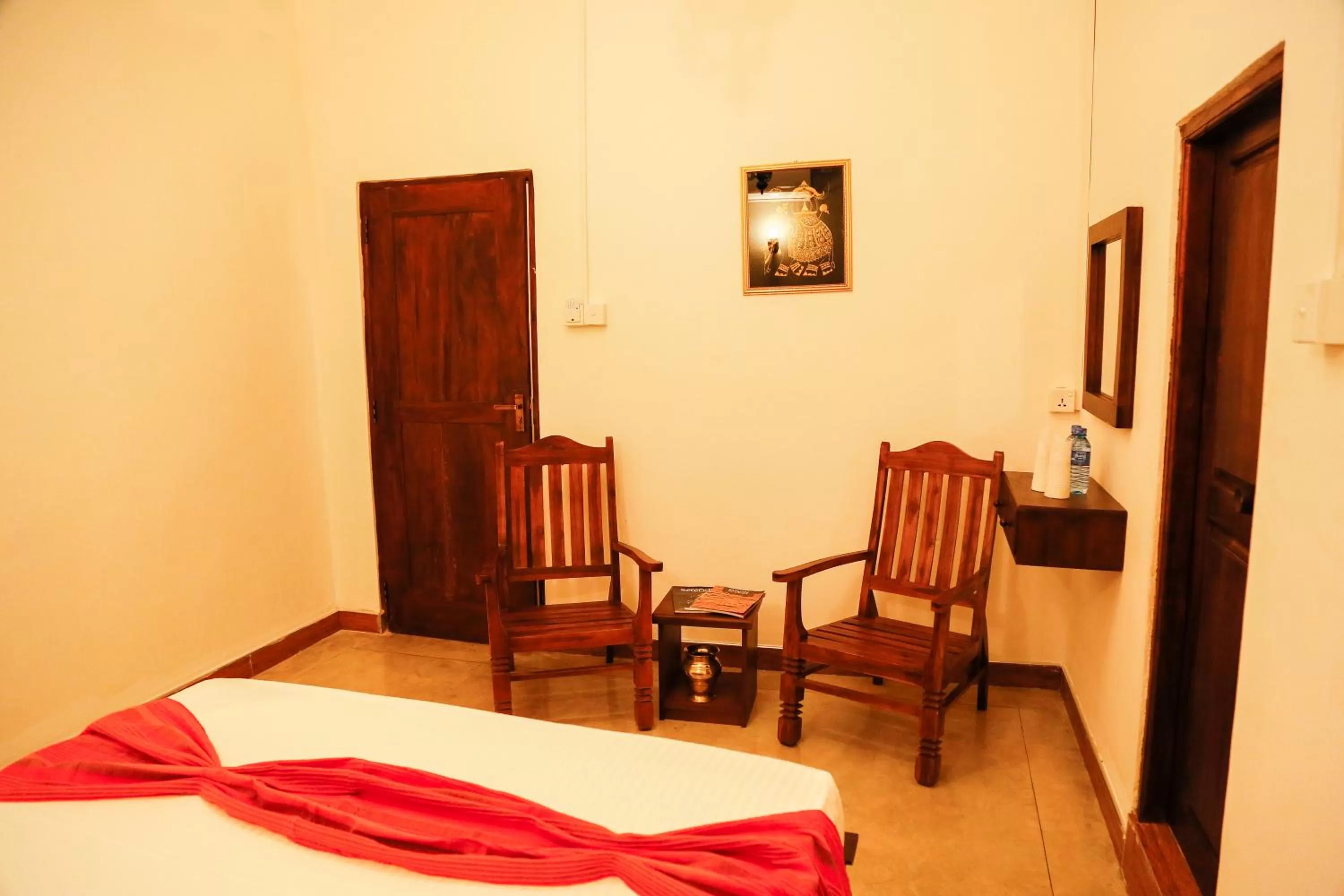 Seating area, Bed in Dumbara Peak Residence