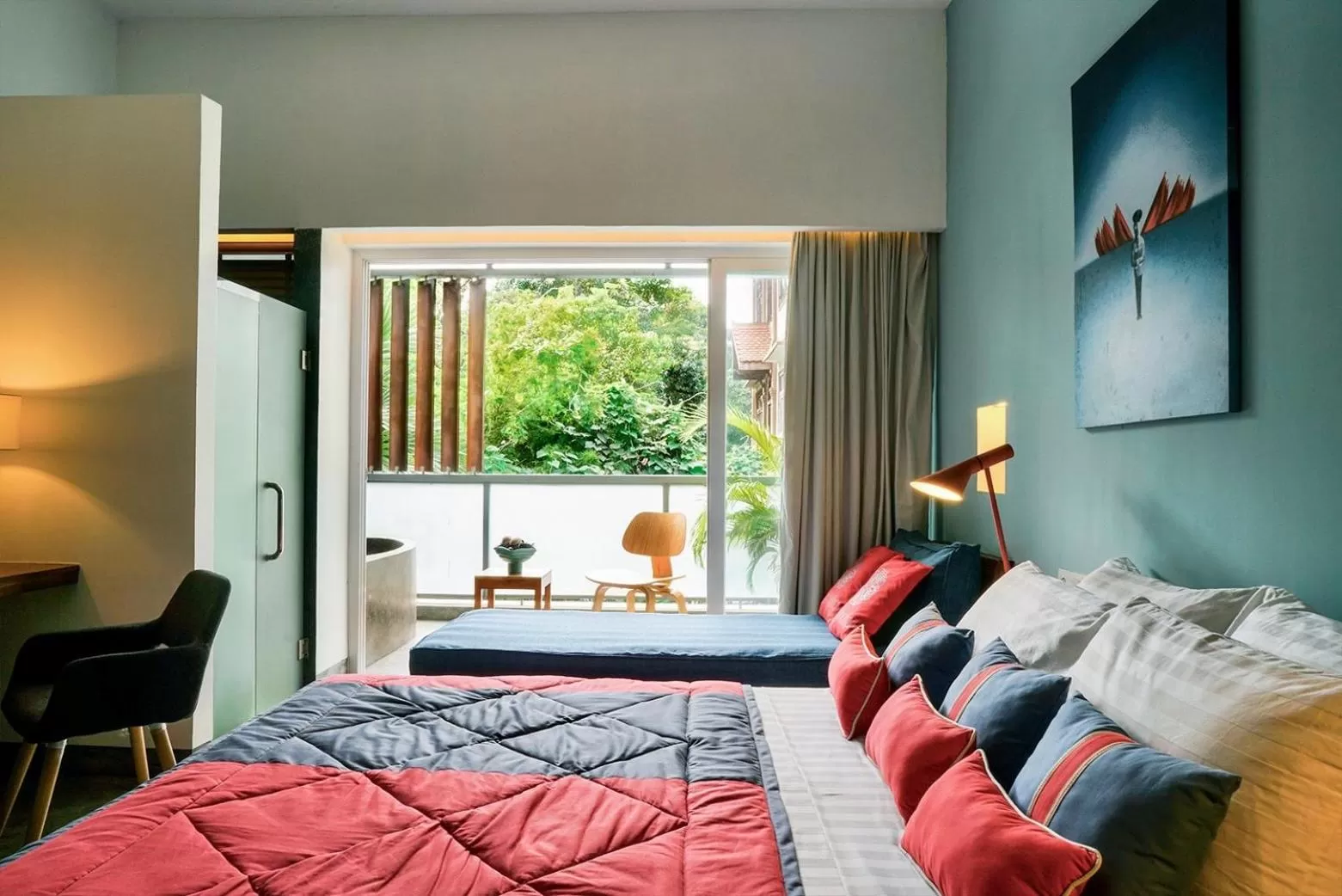 Bedroom, Bed in Rambutan Resort – Phnom Penh