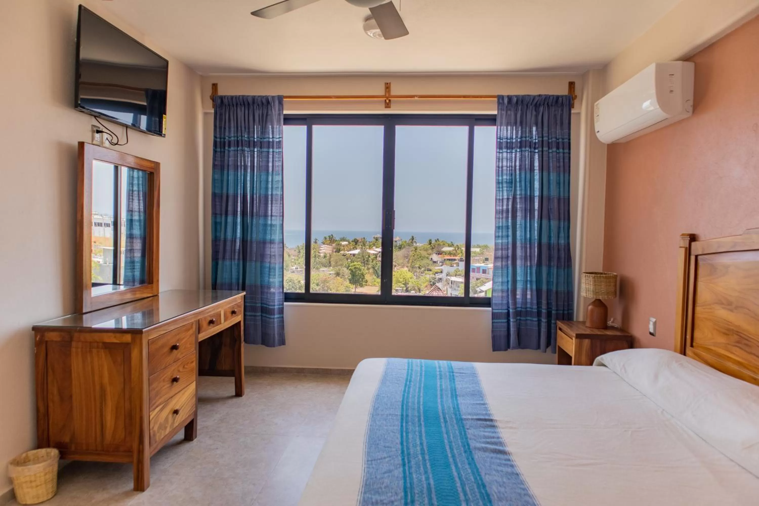 Bed in Hotel El Mirador