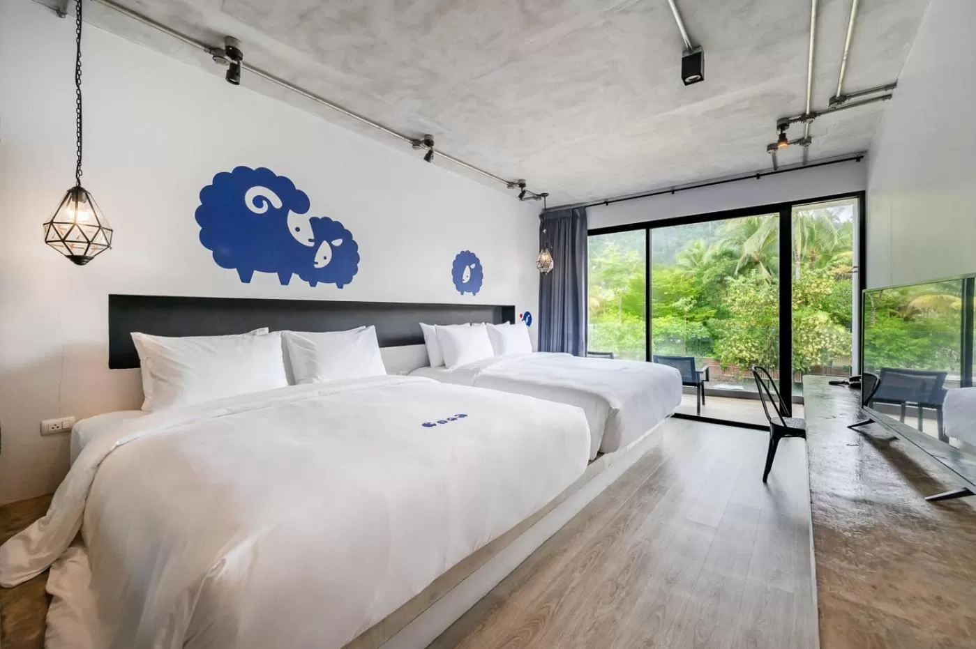 View (from property/room), Bed in Kokotel Khao Lak Lighthouse