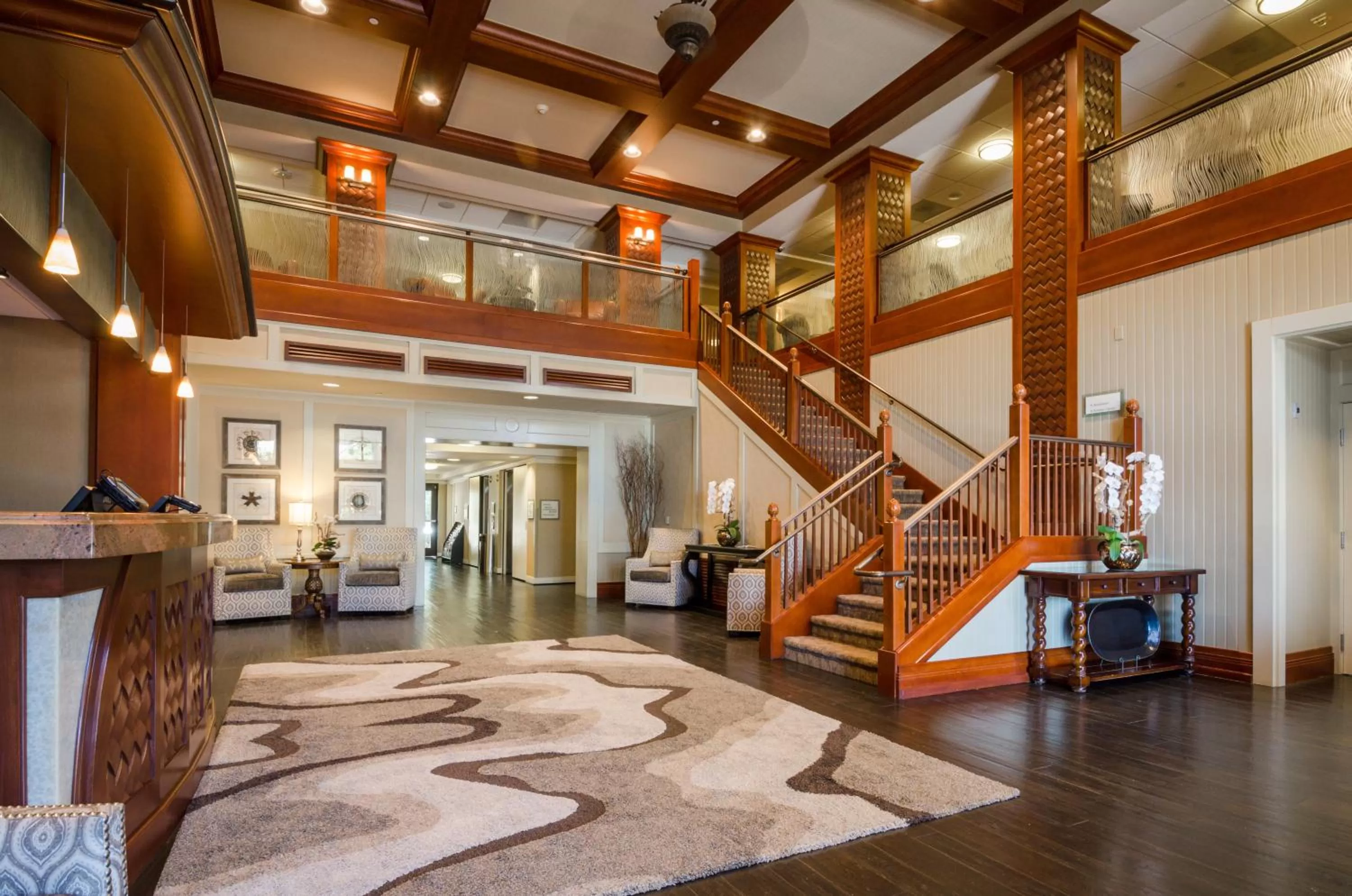 Lobby or reception in West Inn & Suites