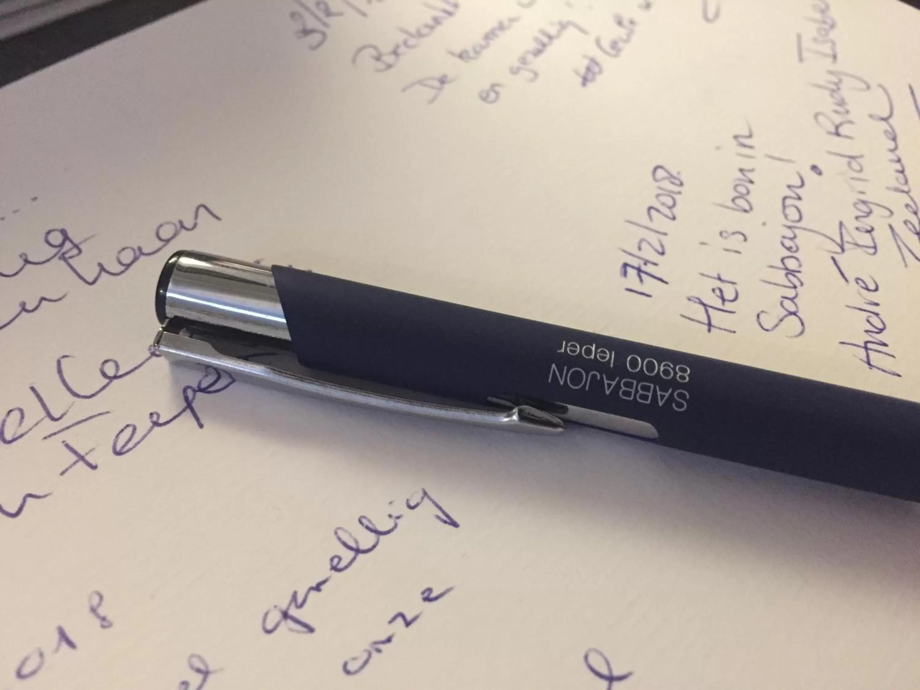 Decorative detail in B&B Sabbajon