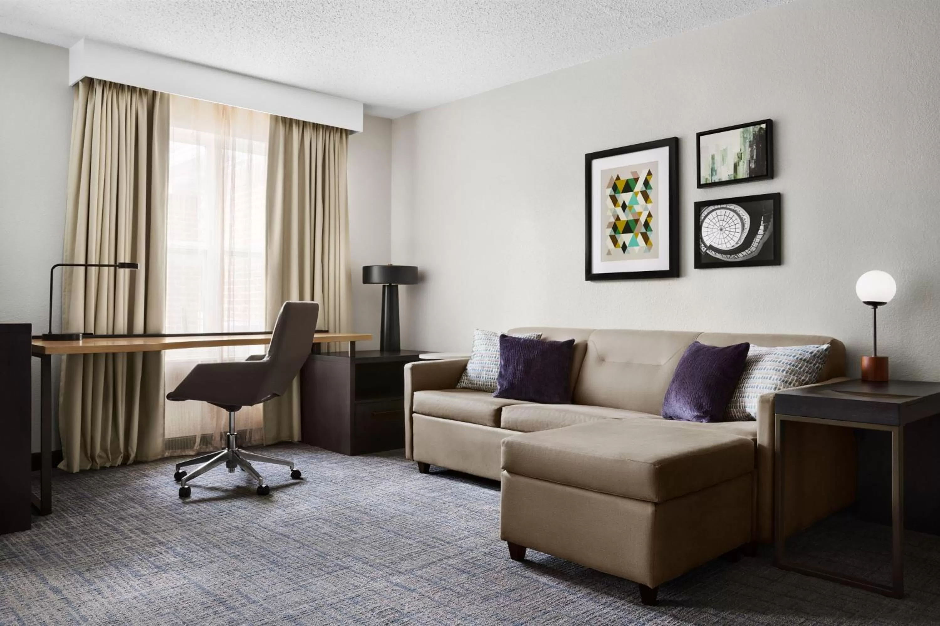 Living room in Residence Inn by Marriott Harrisburg Carlisle
