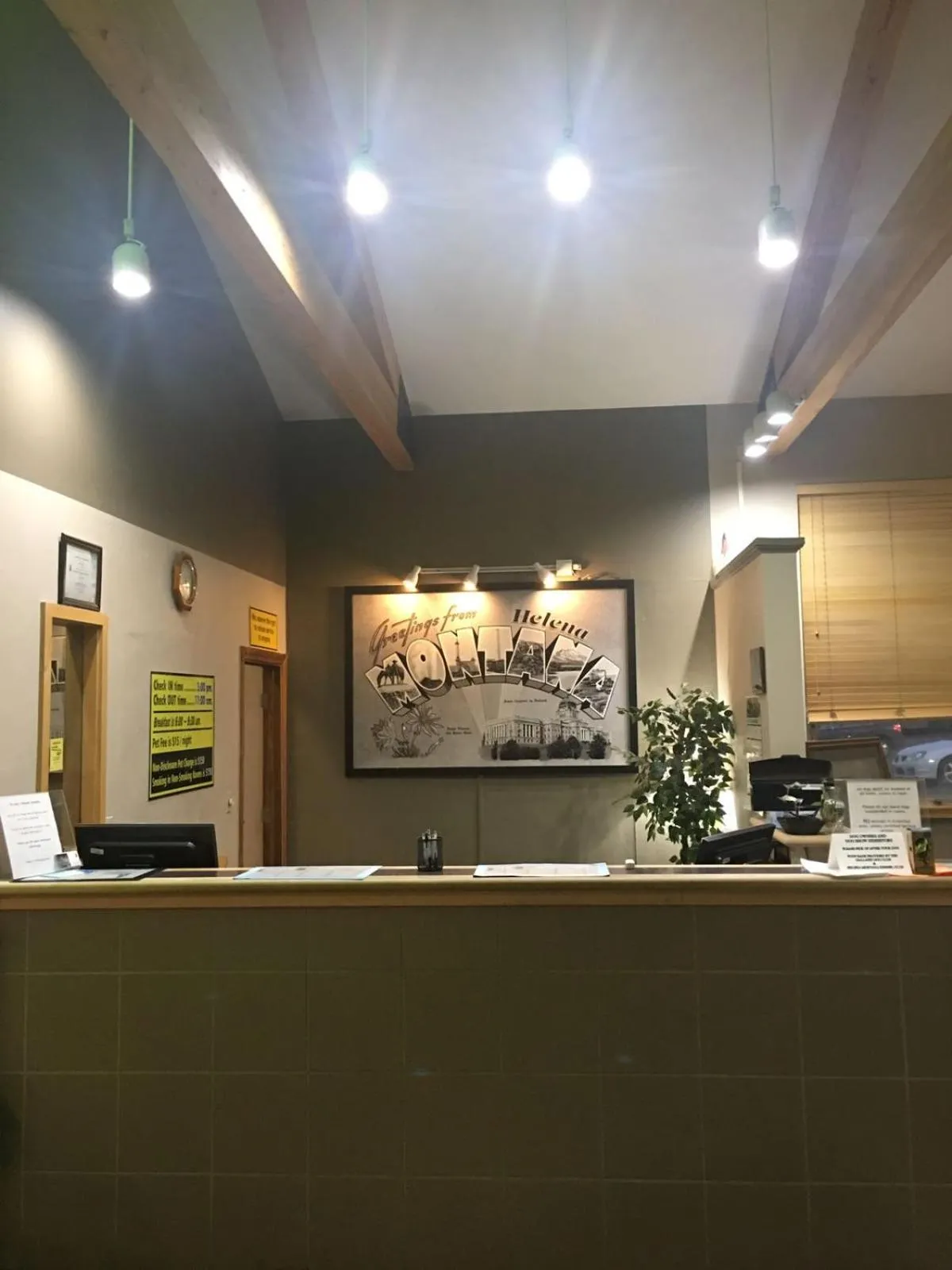 Lobby or reception in Super 8 by Wyndham Helena