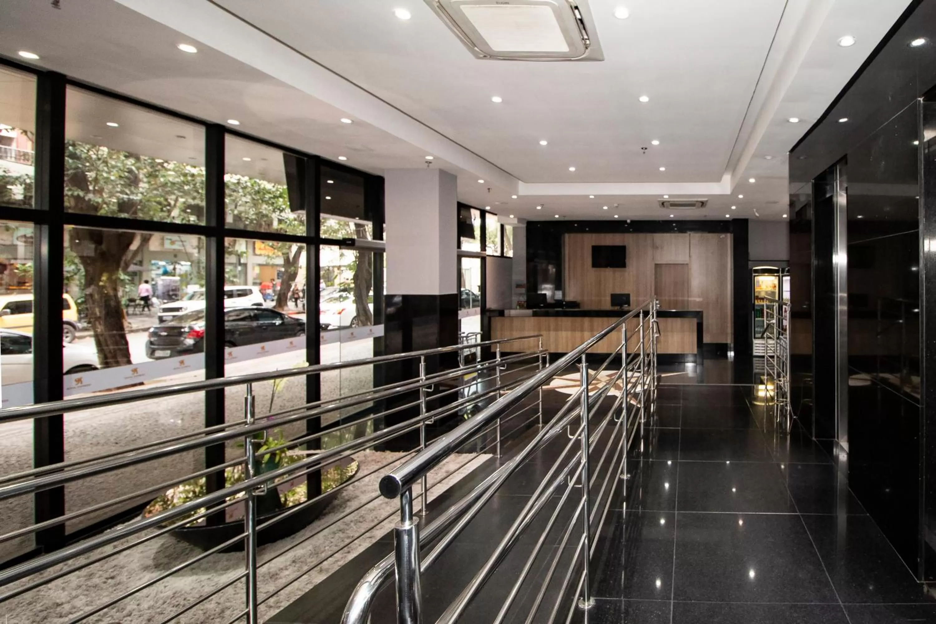 Lobby or reception in Royal Design Savassi Hotel