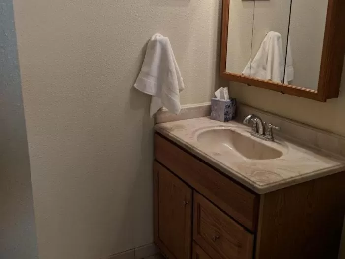 Bathroom in Yosemite Nights Bed & Breakfast