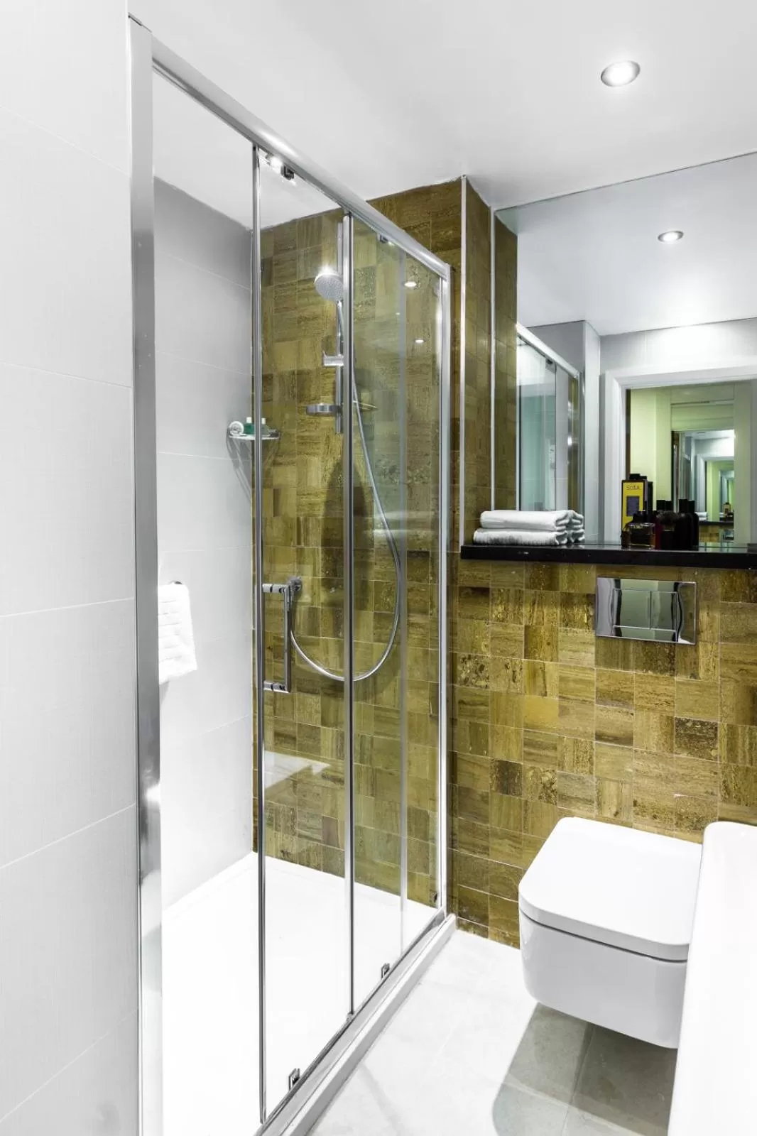Shower in Holiday Inn London Watford Junction by IHG