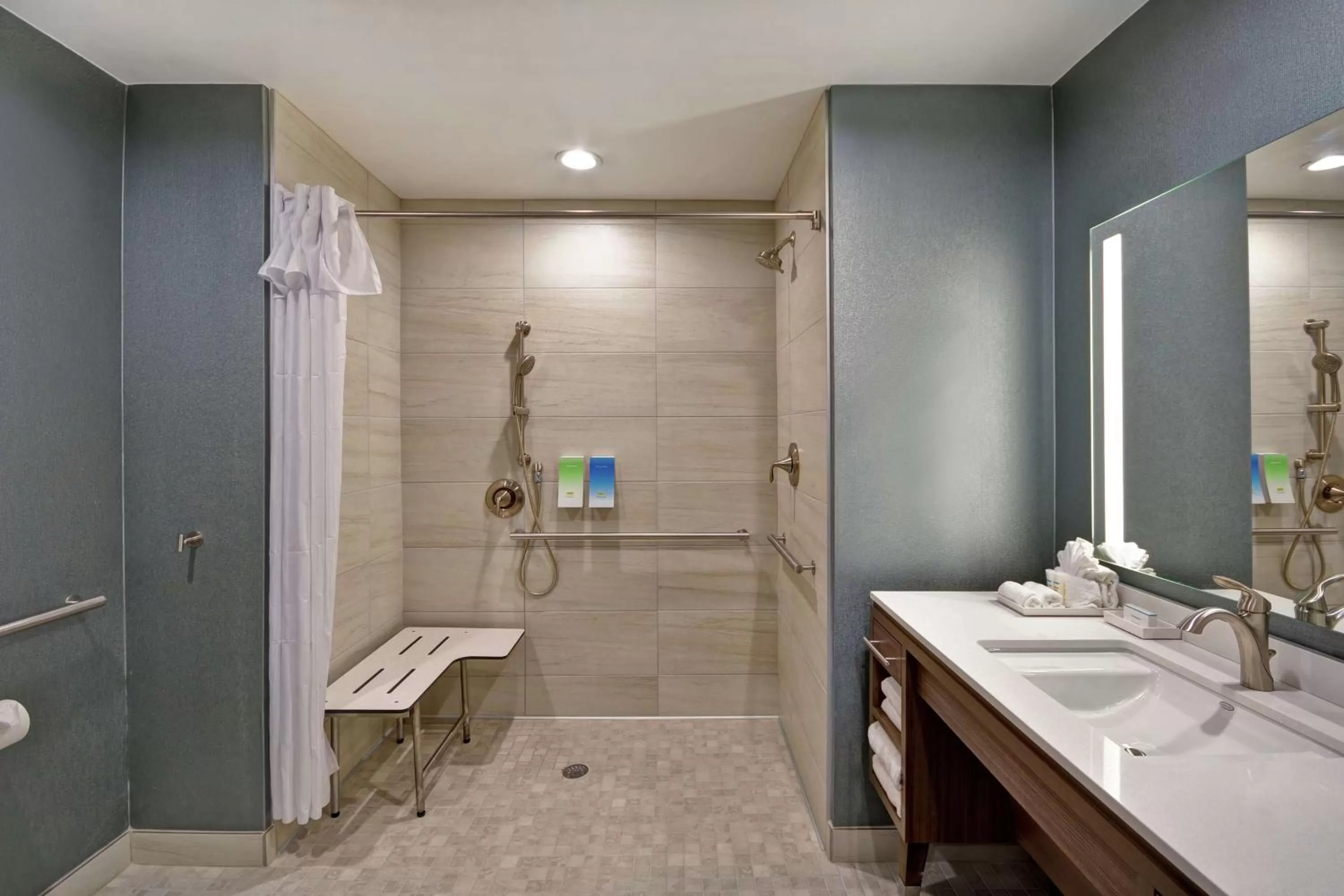 Bathroom in Home2 Suites Plano Legacy West