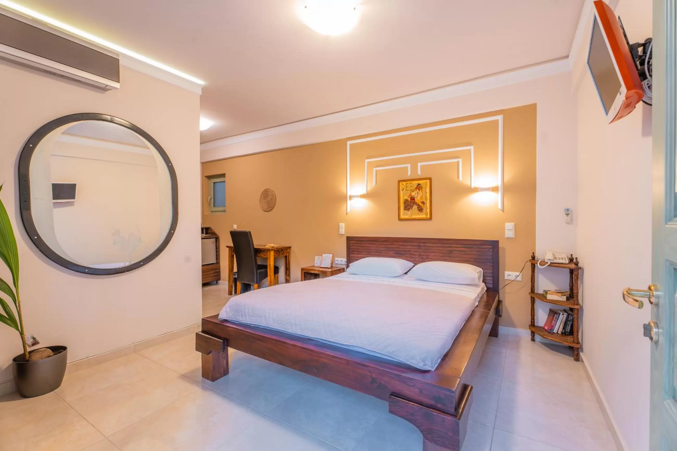 Bed in The Stone Manor , Noho boutique hotel Thissio