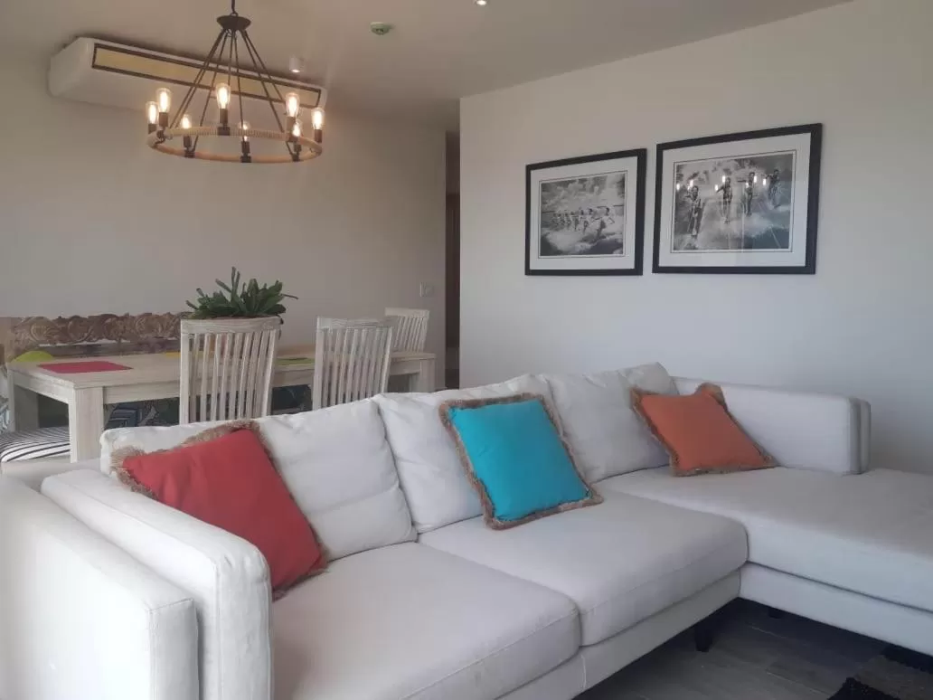 Seating Area in Playa Caracol Residences