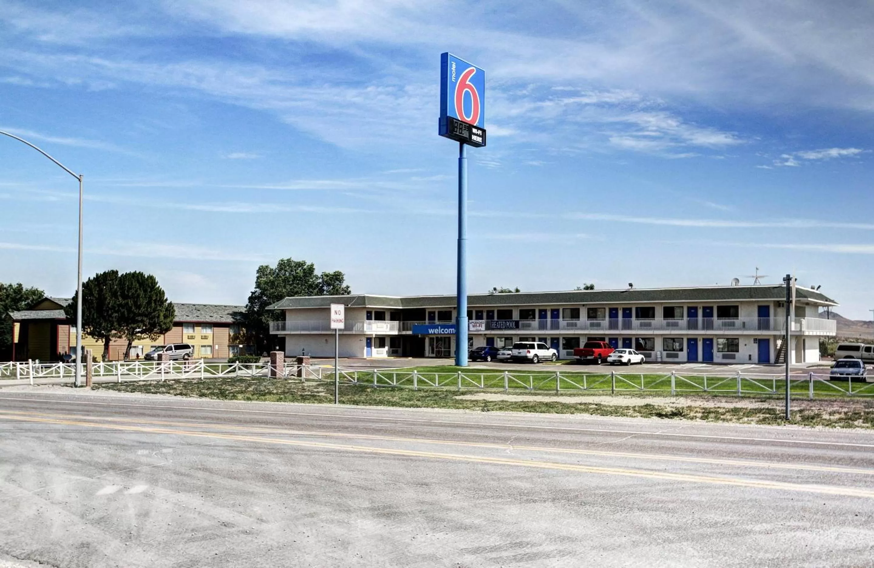 Property building in Motel 6 Wells