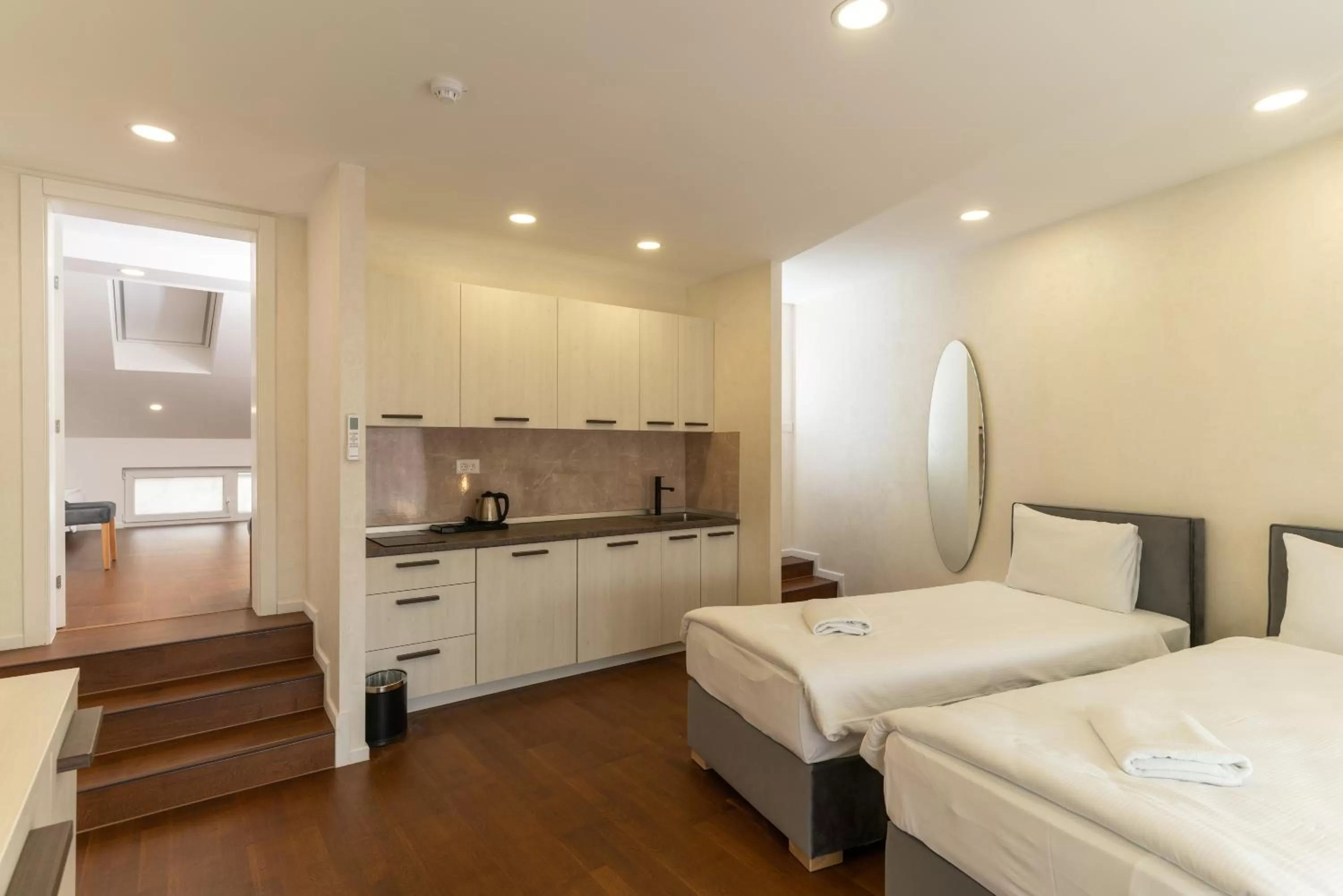 Bedroom, Bed in Ornament Hotel and Apartments