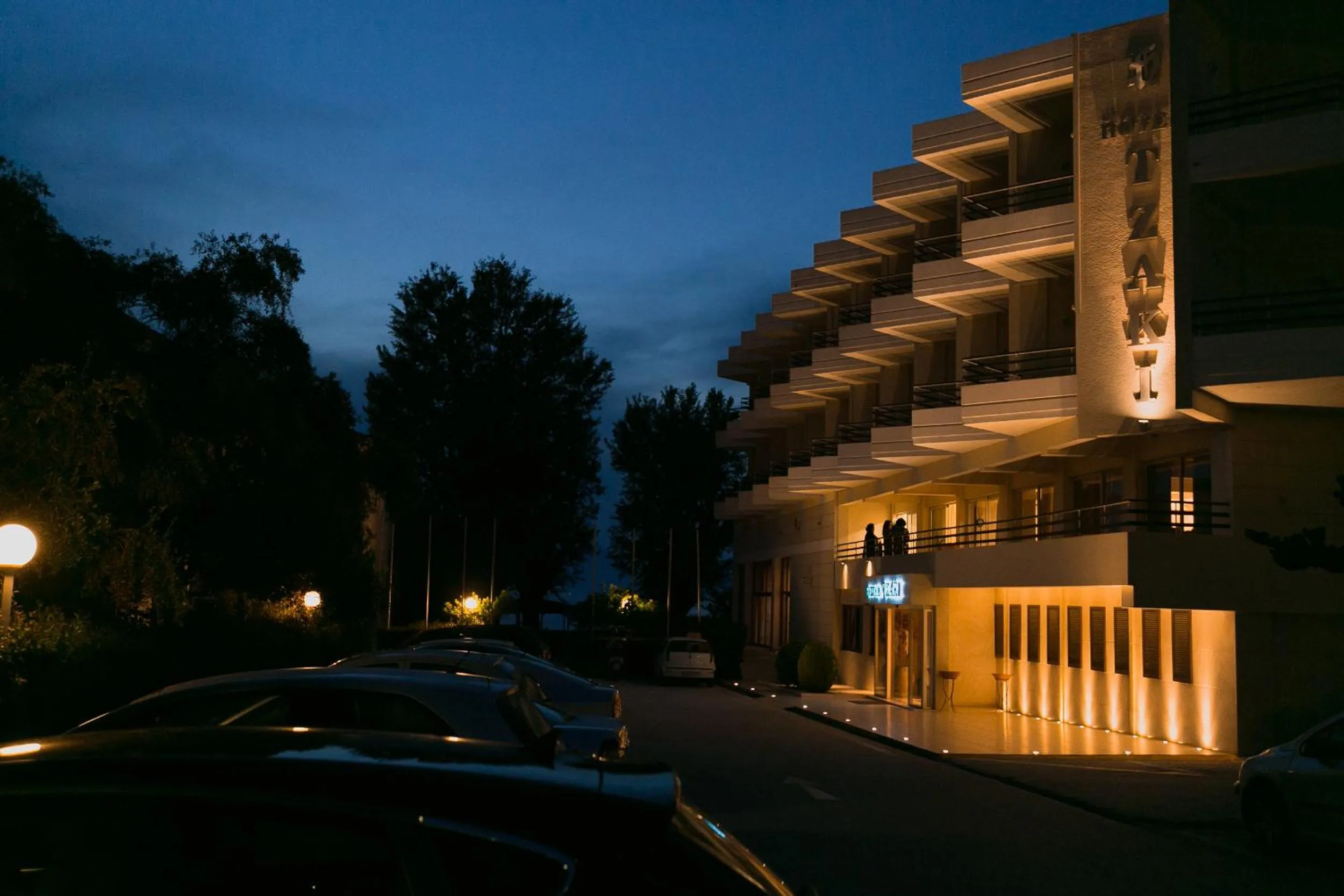 Facade/entrance in Tzaki hotel & restaurant Patras