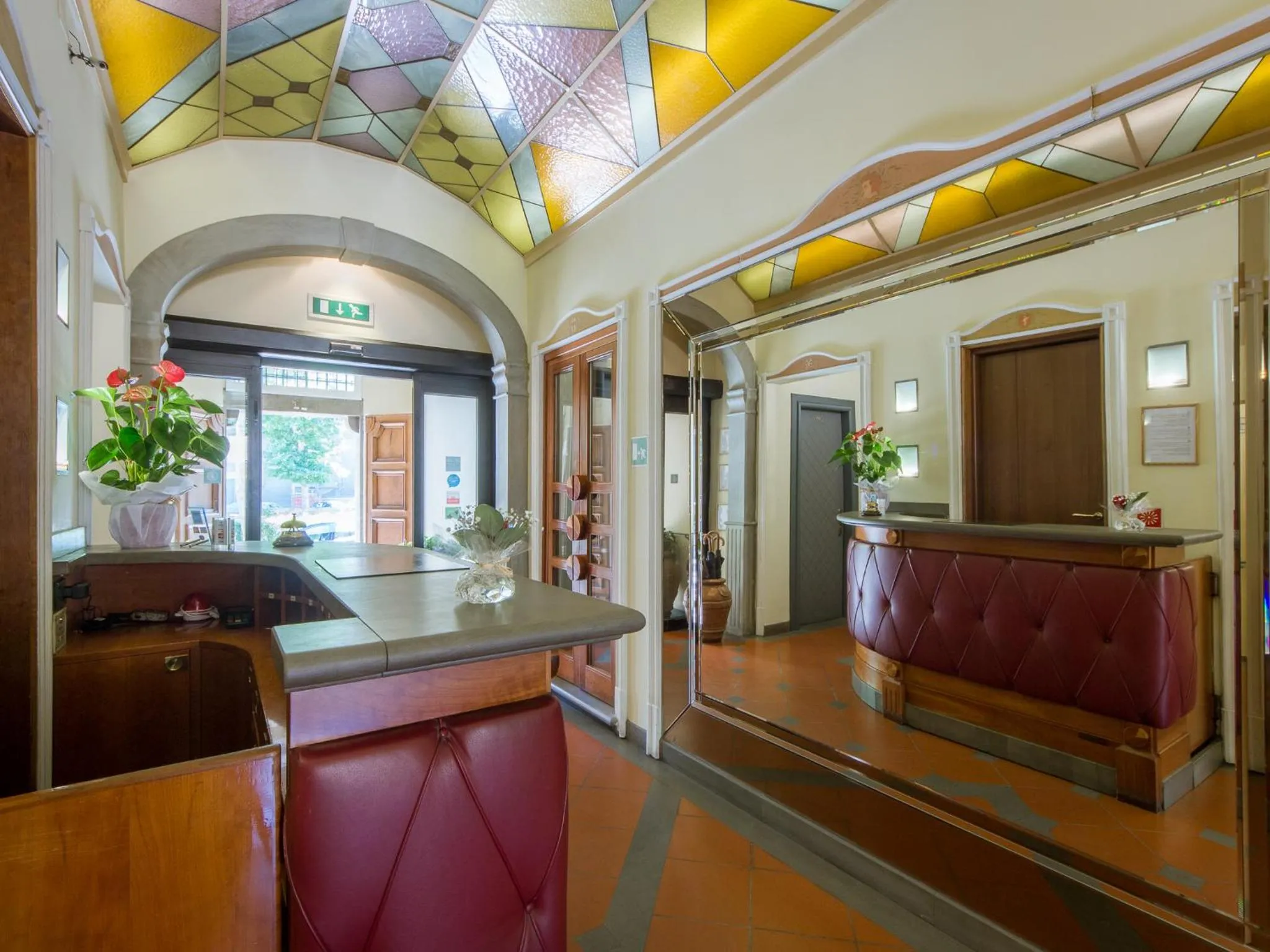 Lobby or reception in Hotel Panama