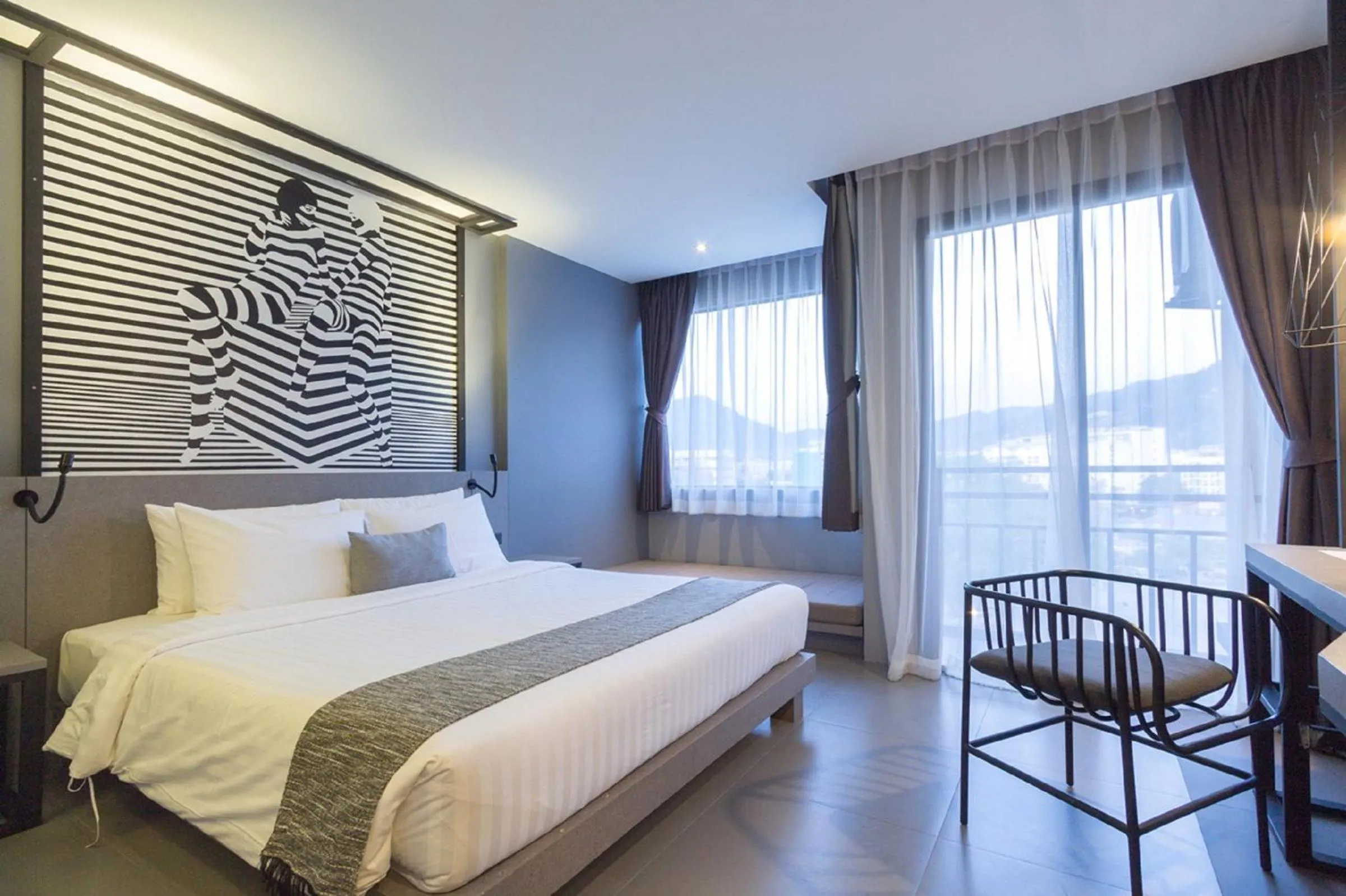 Bedroom, Bed in Mazi Design Hotel by Kalima
