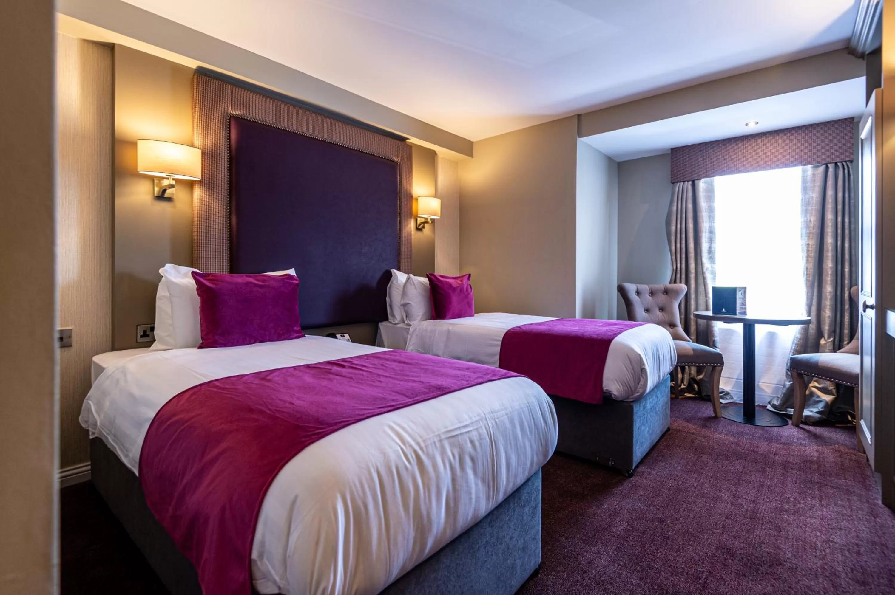 Bedroom, Bed in Fir Trees Hotel