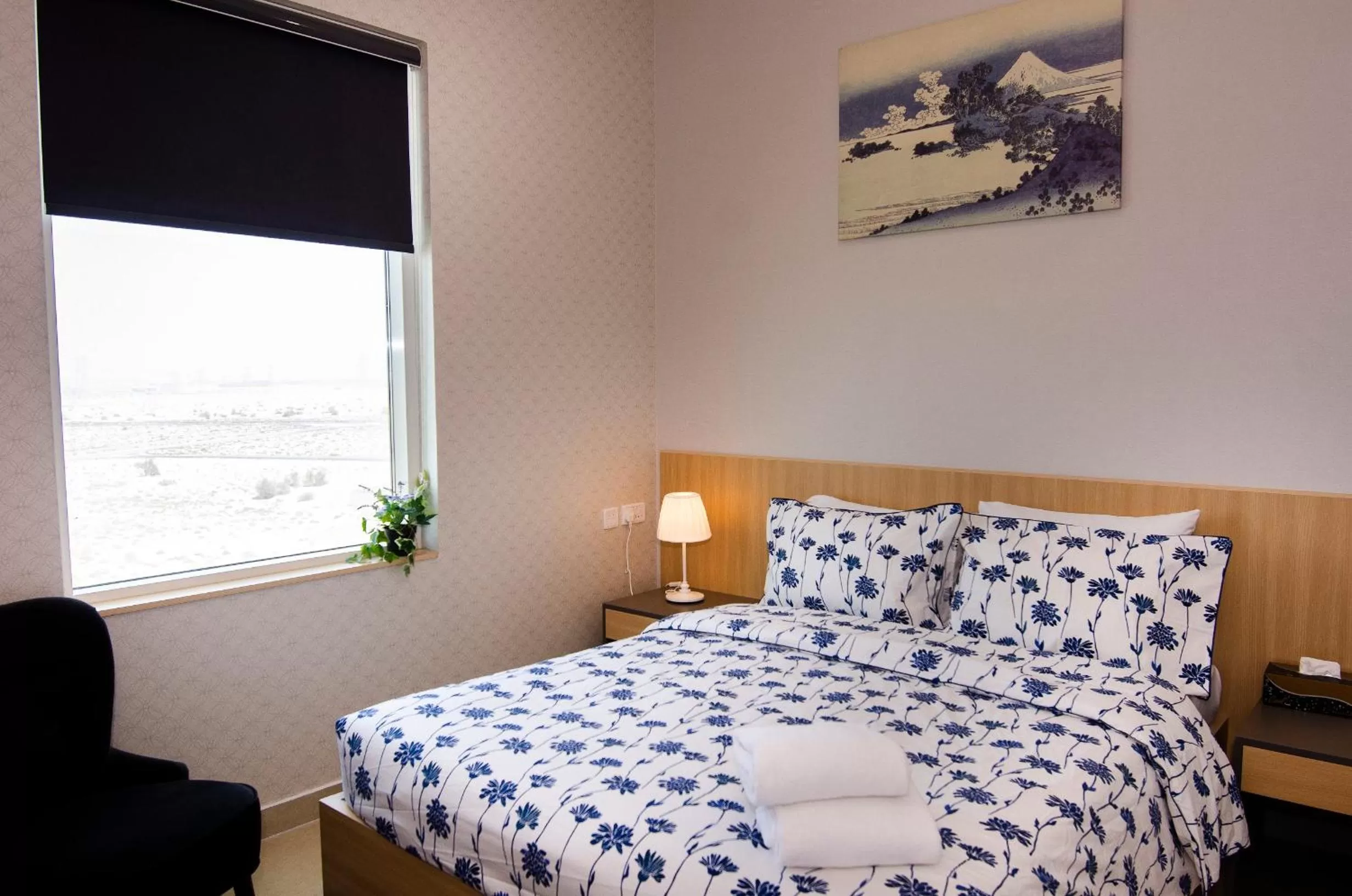 Photo of the whole room, Bed in KSK Homes Hotel Dubai Academic City