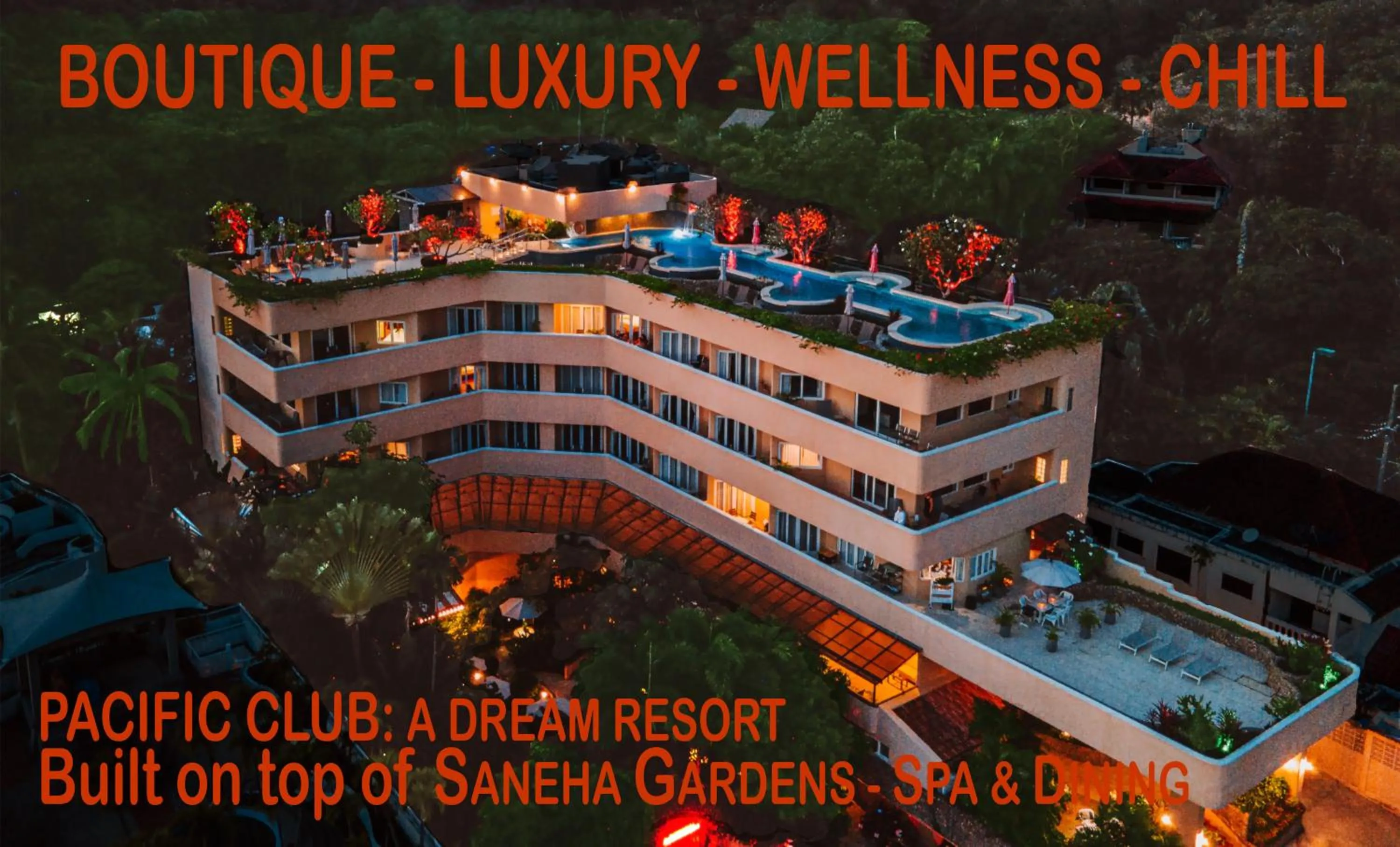 Property building in Pacific Club Resort