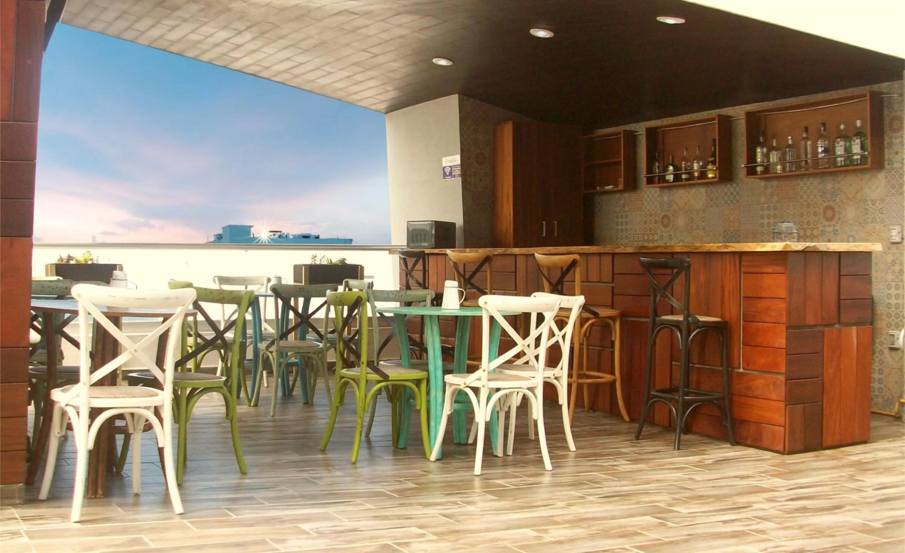 Lounge or bar in Hotel Clipperton