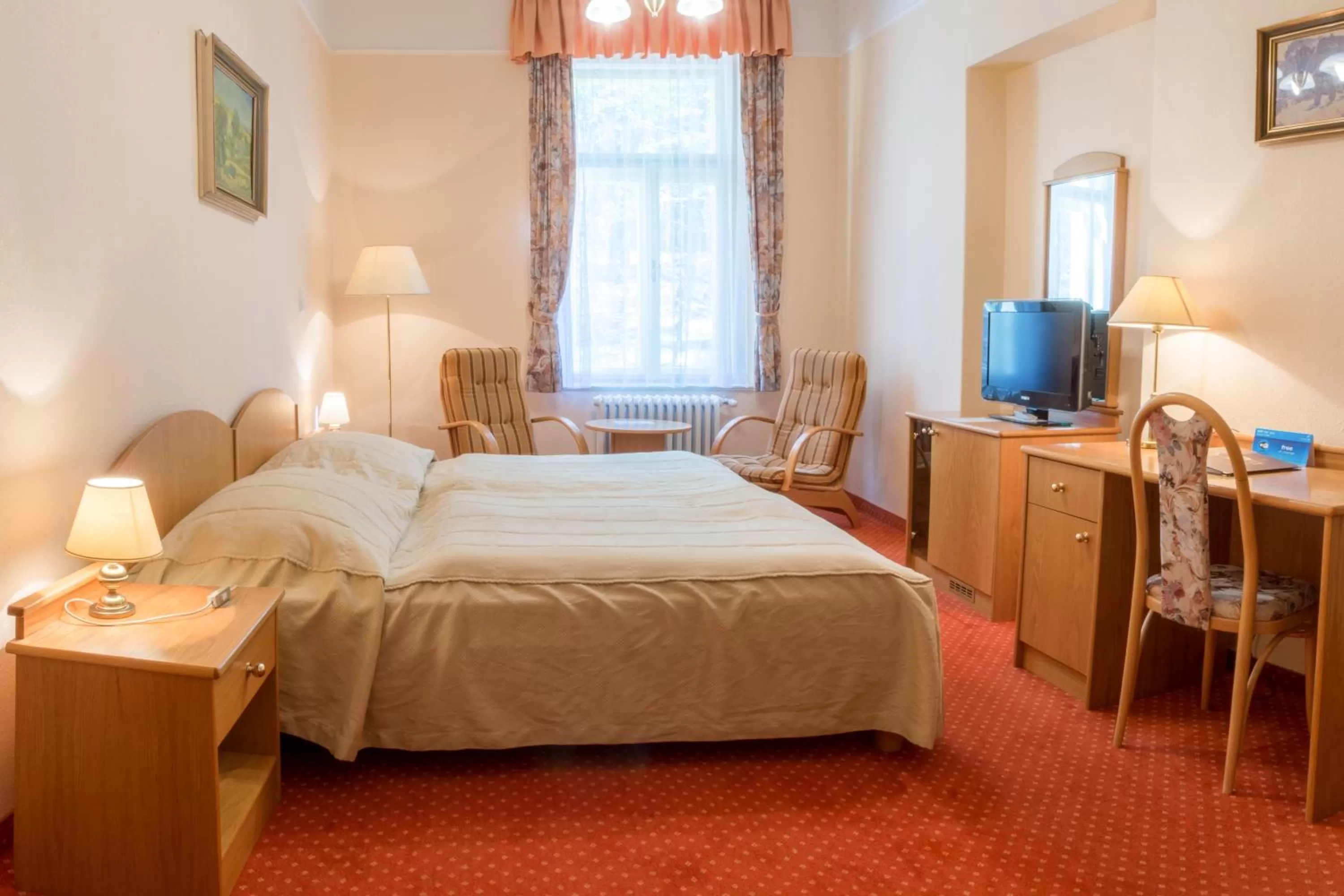 Bedroom, Bed in Ensana Svoboda