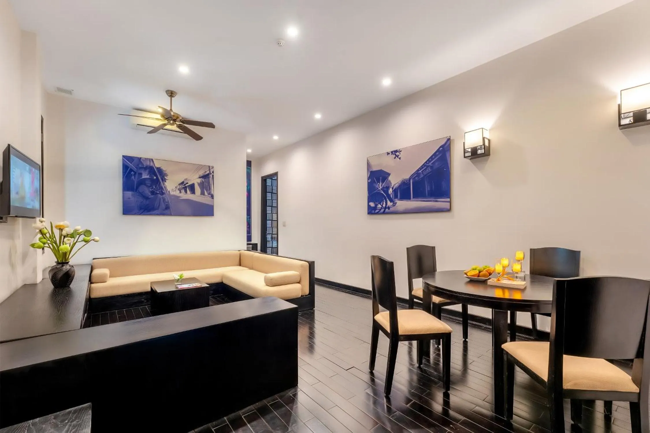 Living room in HOI AN HISTORIC HOTEL