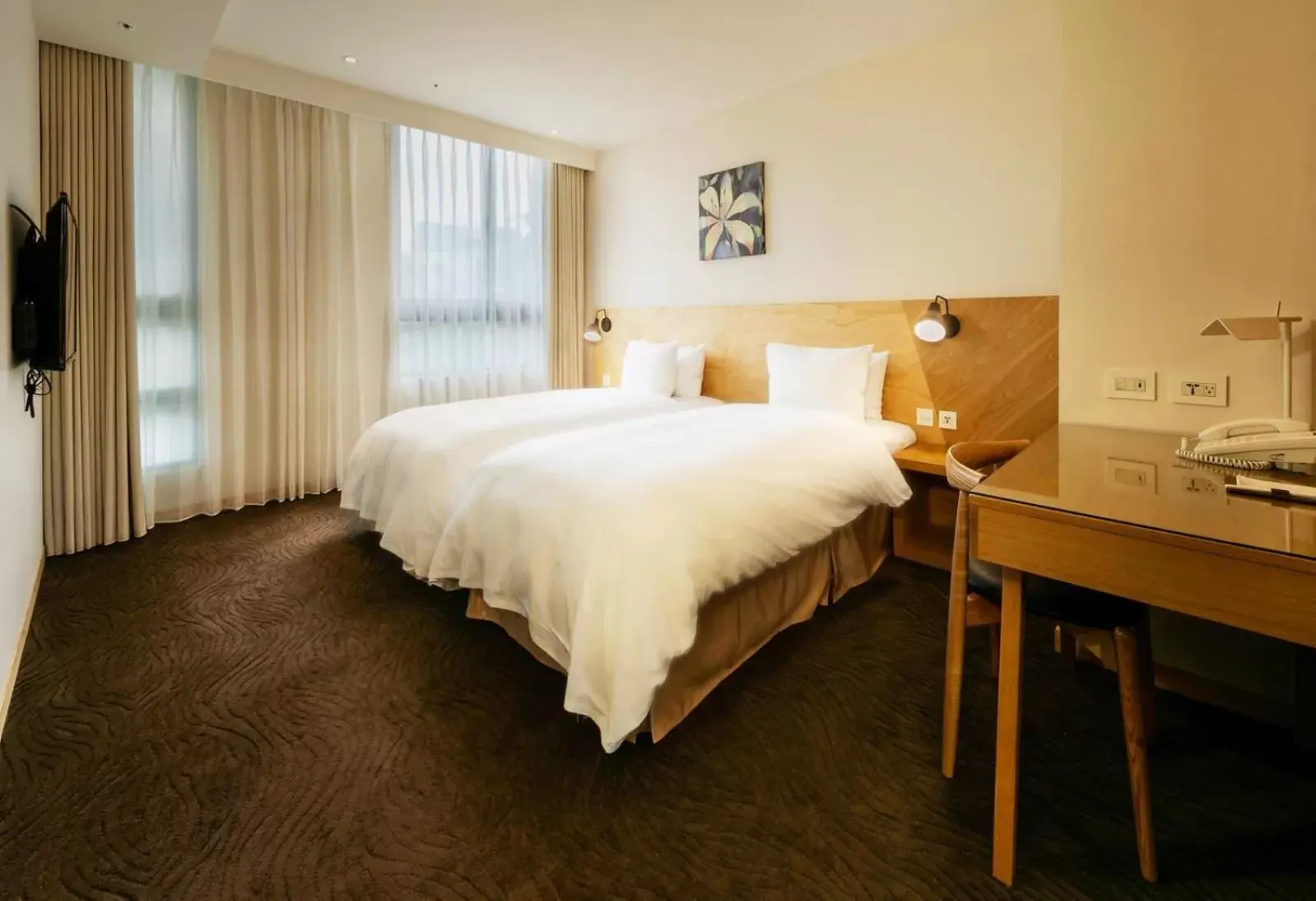 Accessible Twin Room in Green World NanGang Accessible Twin Room in Green World NanGang