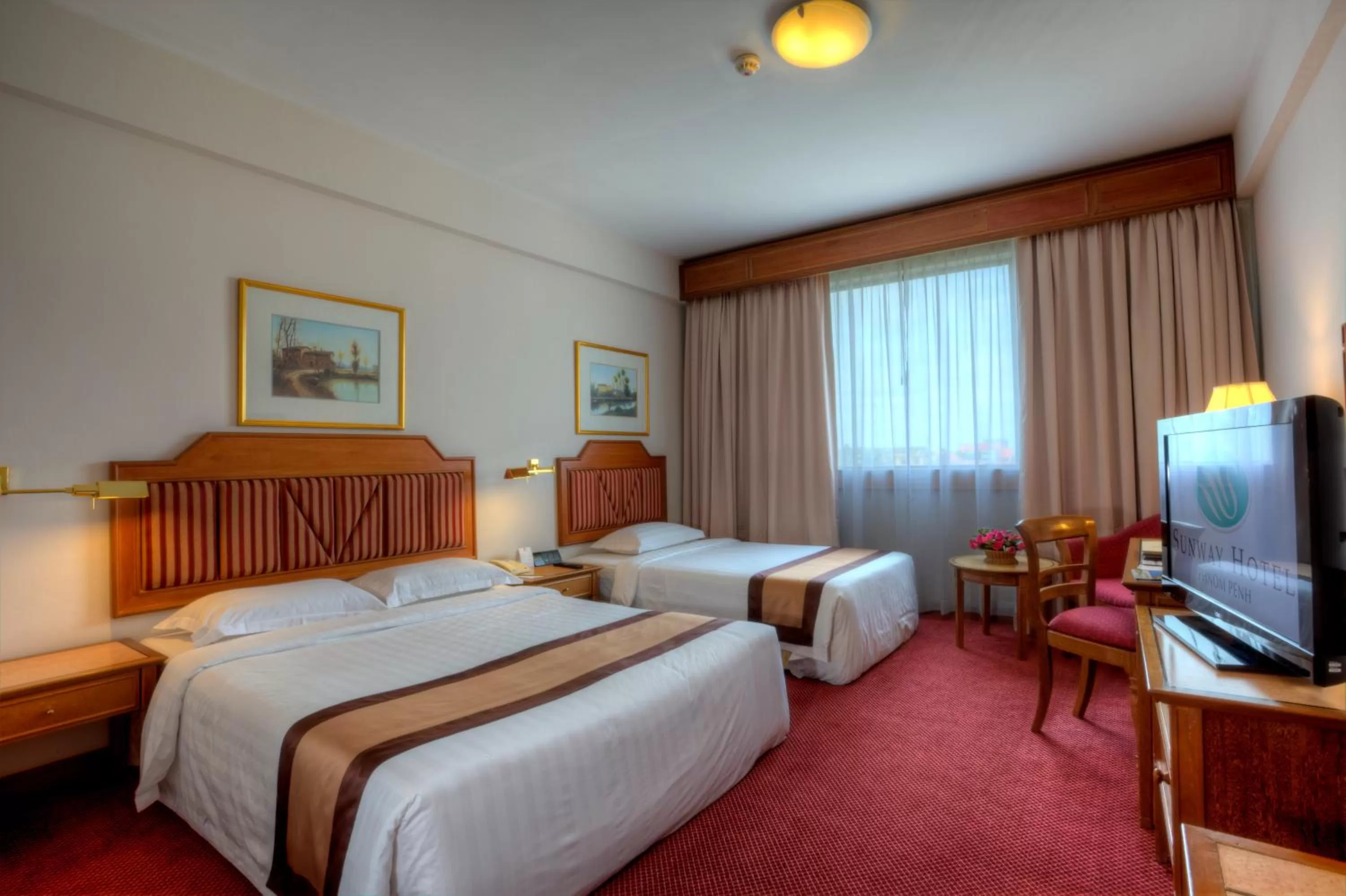 Bedroom, Bed in Sunway Hotel Phnom Penh