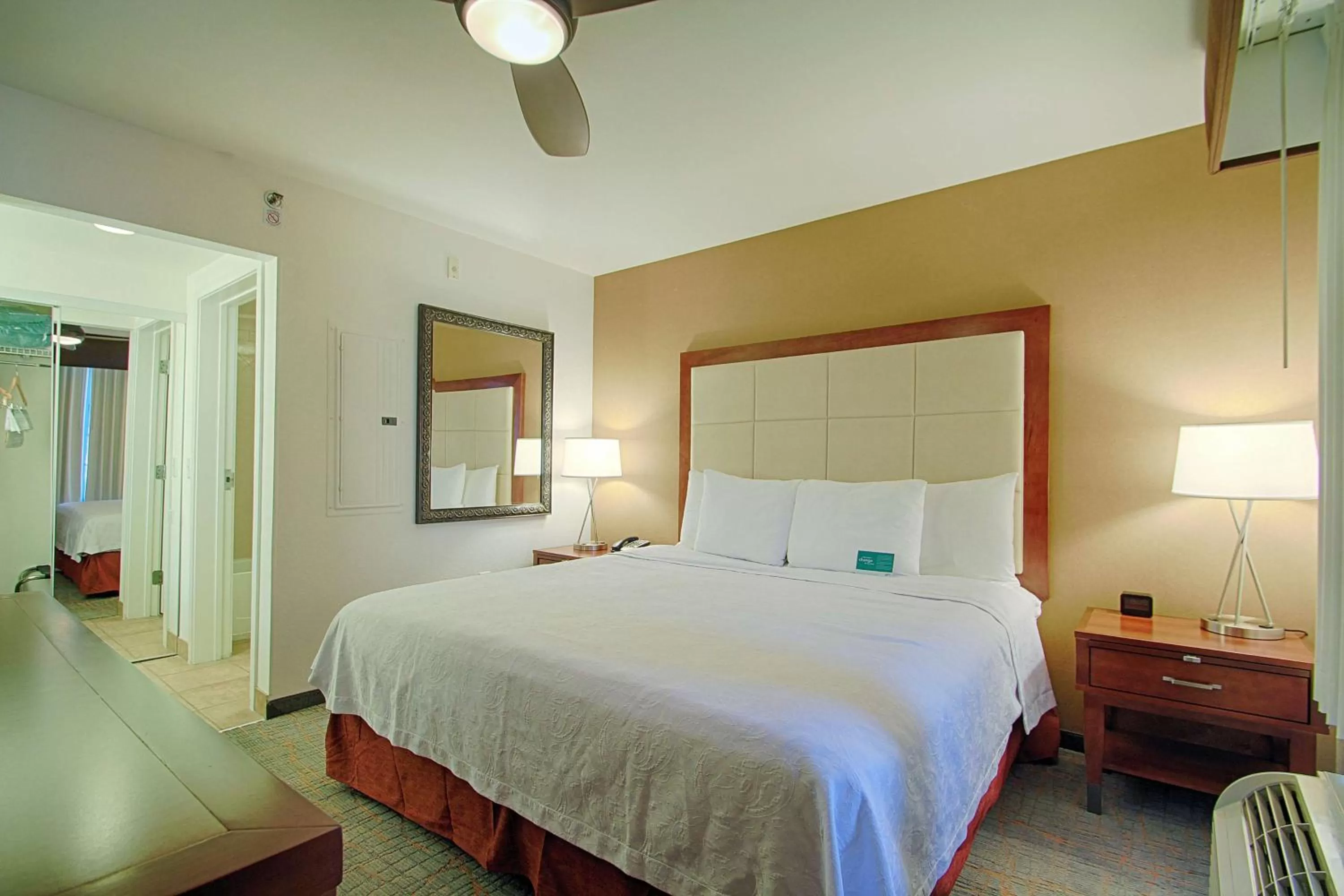 Bed in Homewood Suites by Hilton Las Vegas Airport