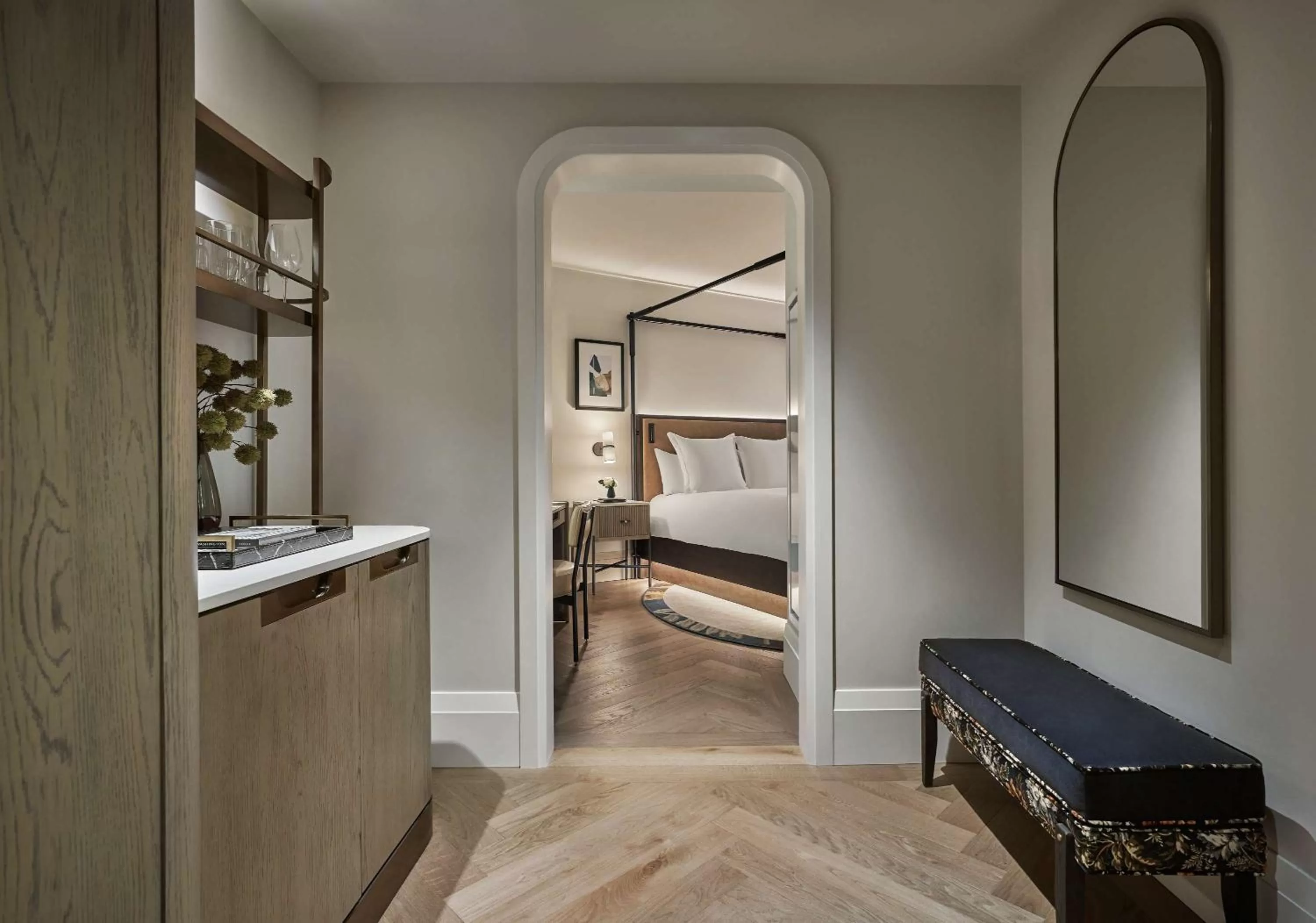 Bedroom, Bed in Pendry Washington DC - The Wharf