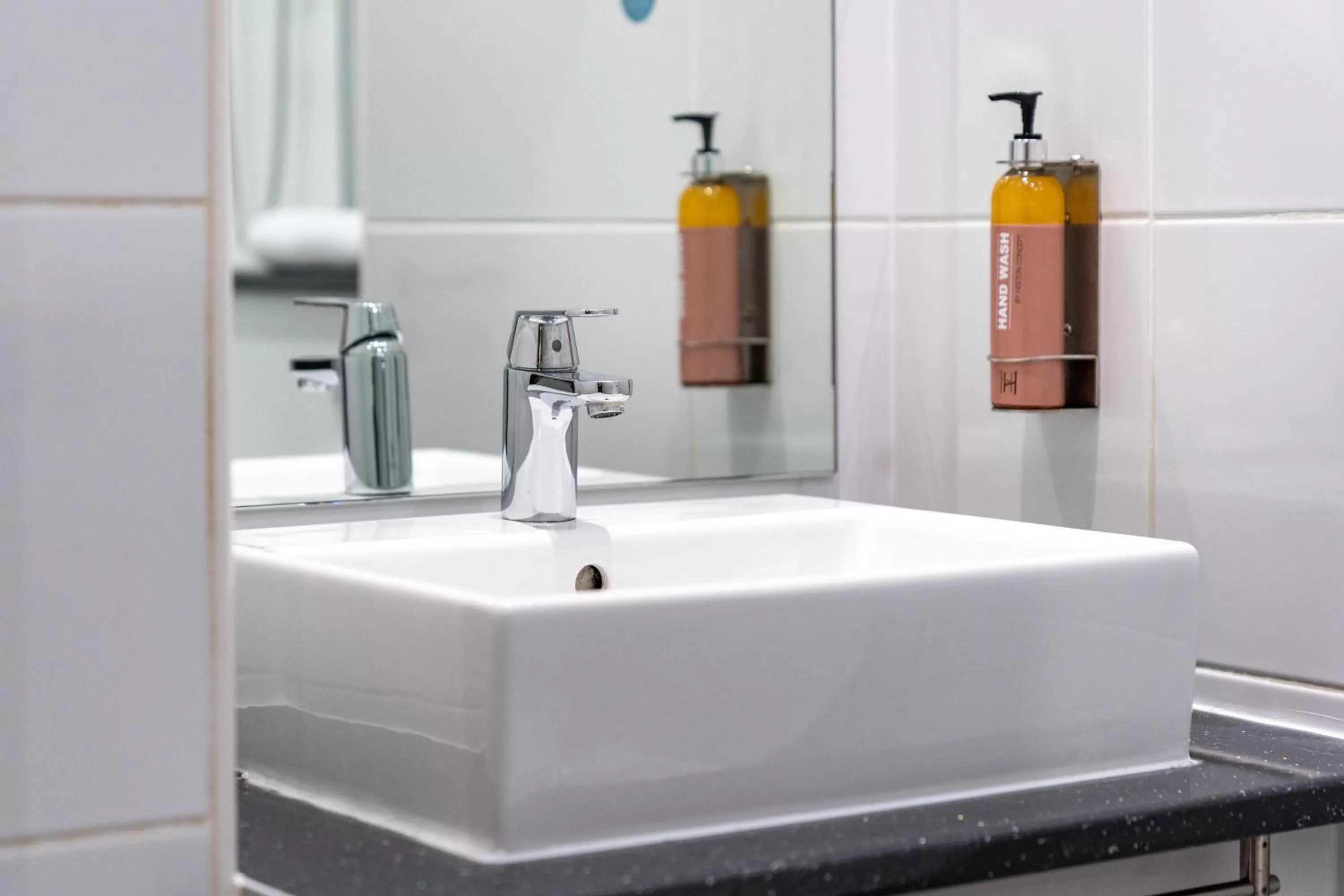 Bathroom in Heeton Concept Hotel - City Centre Liverpool