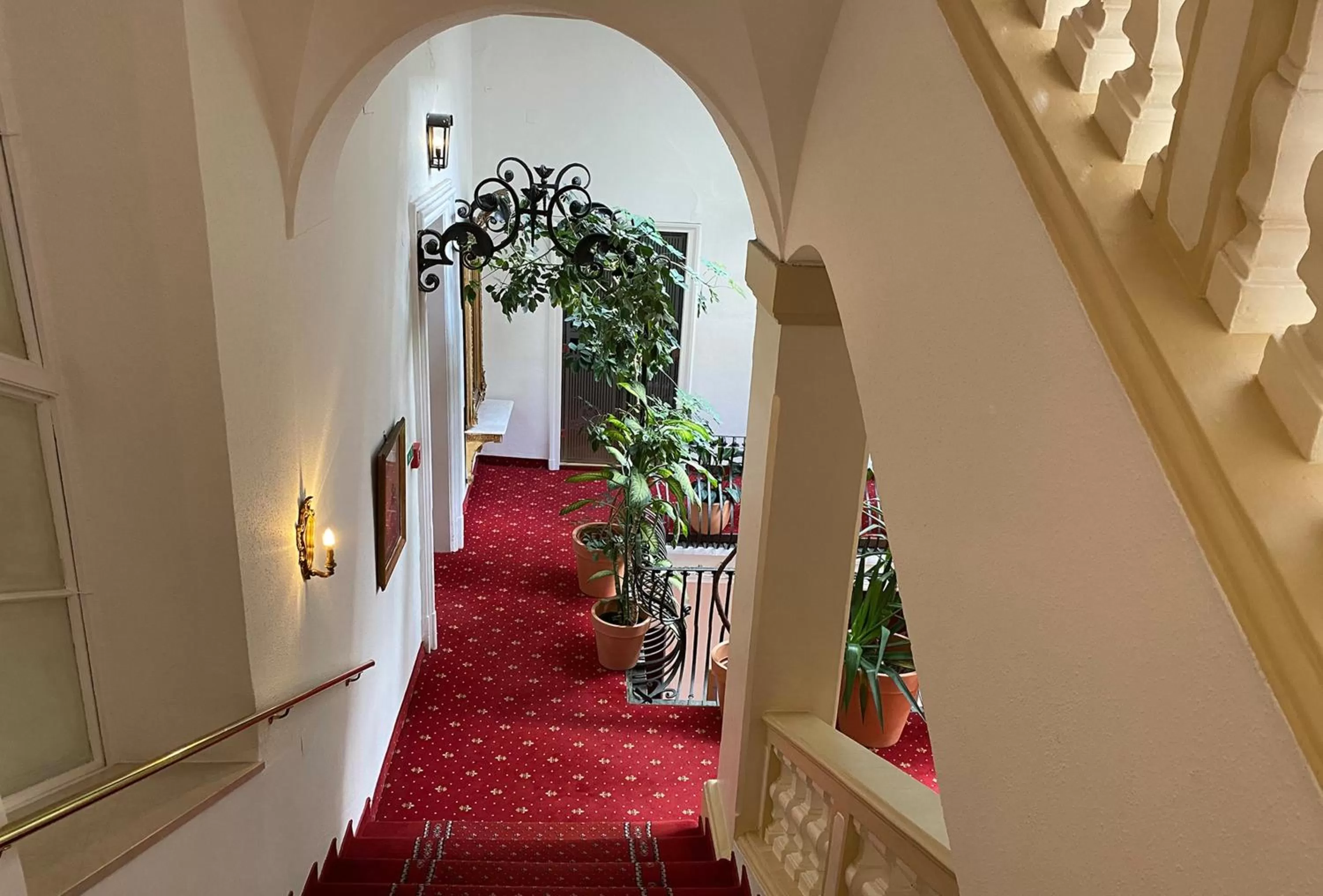 Decorative detail in Palais-Hotel Erzherzog Johann