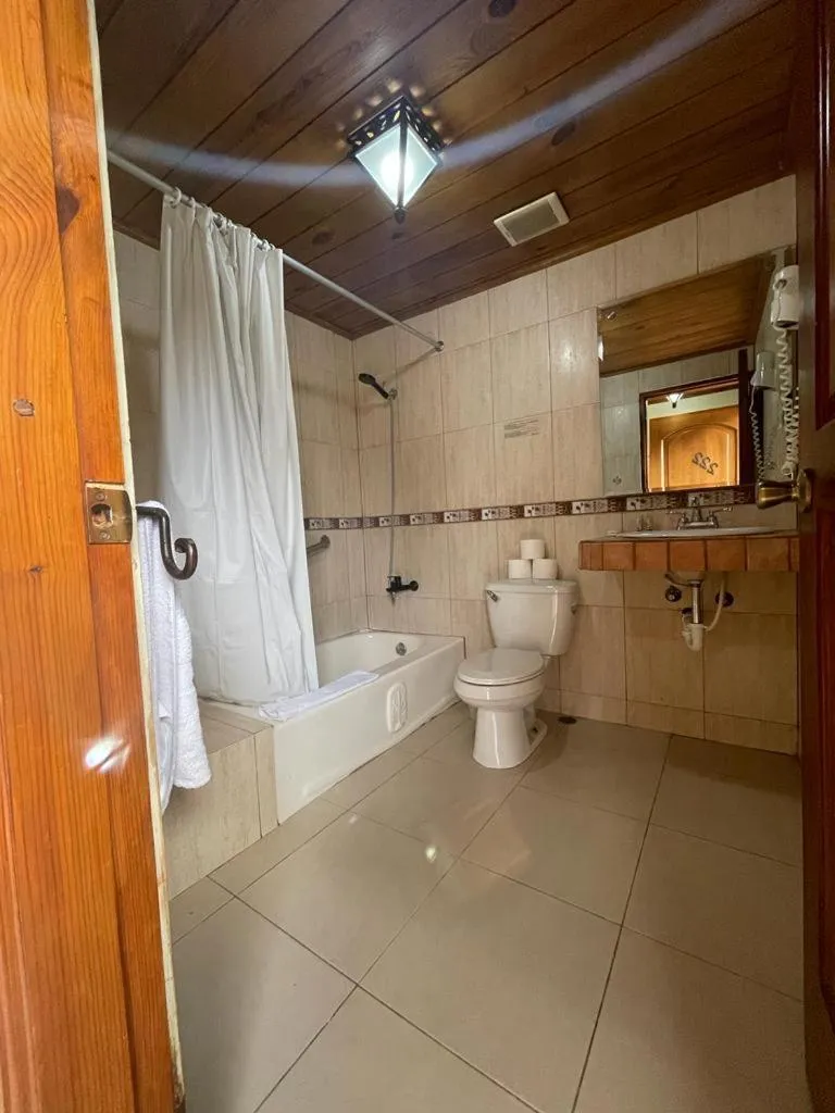 Shower in Hotel Gran Jimenoa