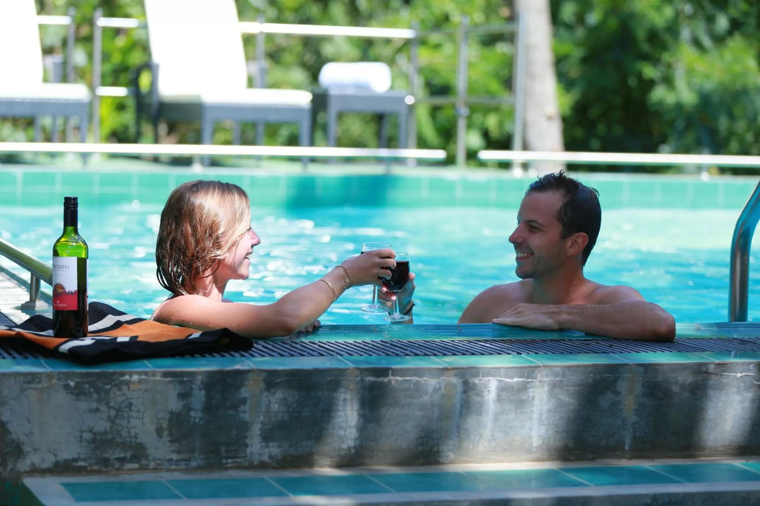 Swimming pool in Ella Planters Bungalow