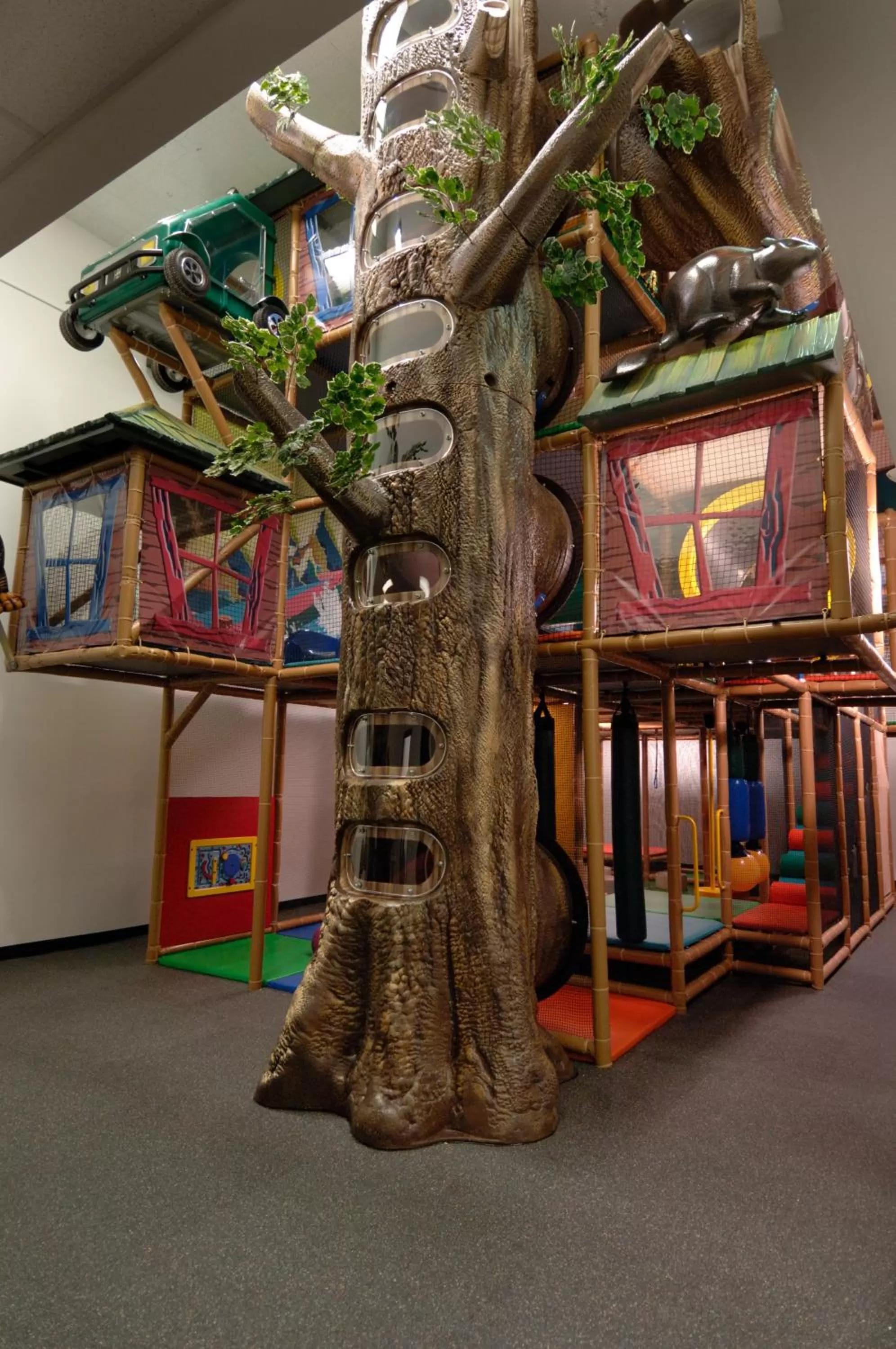 Children play ground in Douglas Fir Resort & Chalets