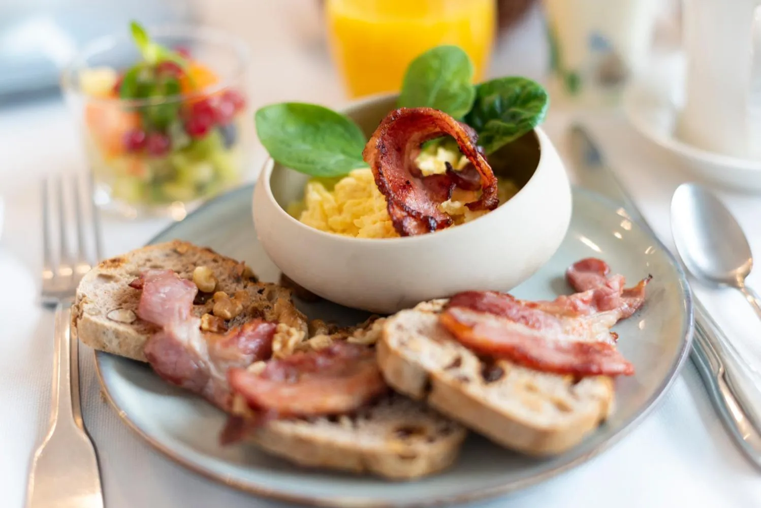 Breakfast in L'Anderenis Boutique Hôtel