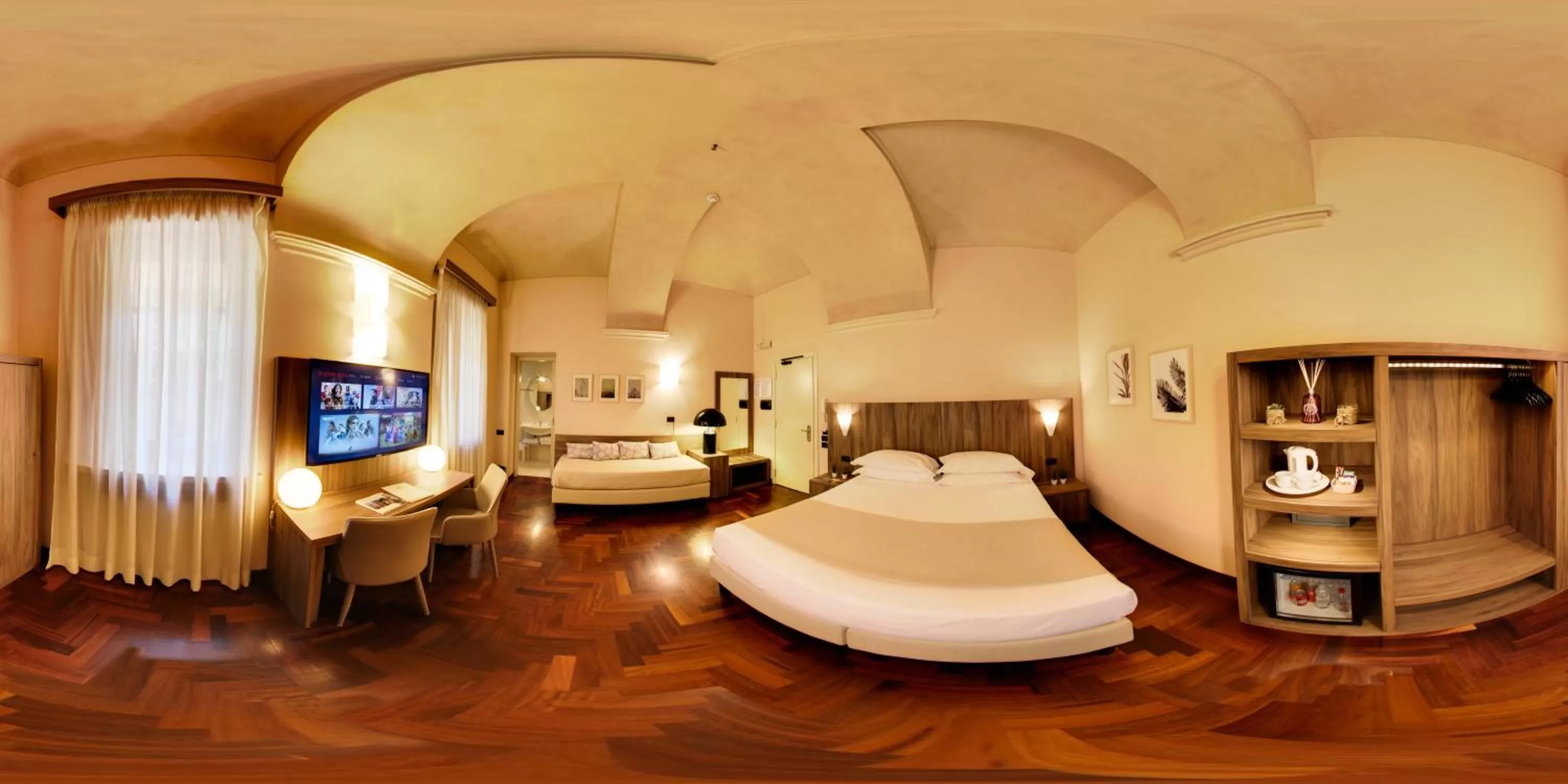 Bedroom, Bed in Hotel Boutique Antiche Mura