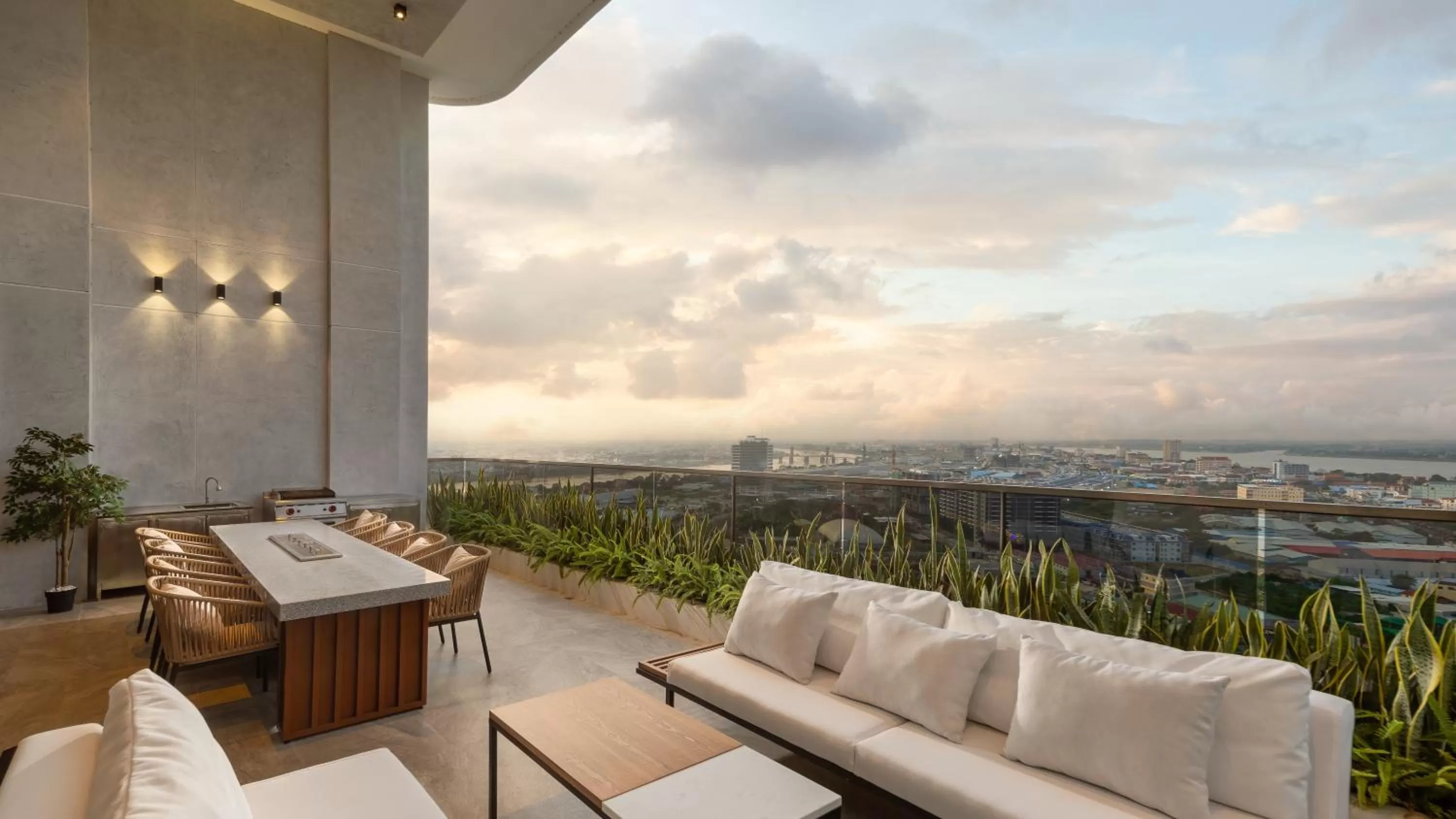 Restaurant/places to eat in The Peninsula Phnom Penh