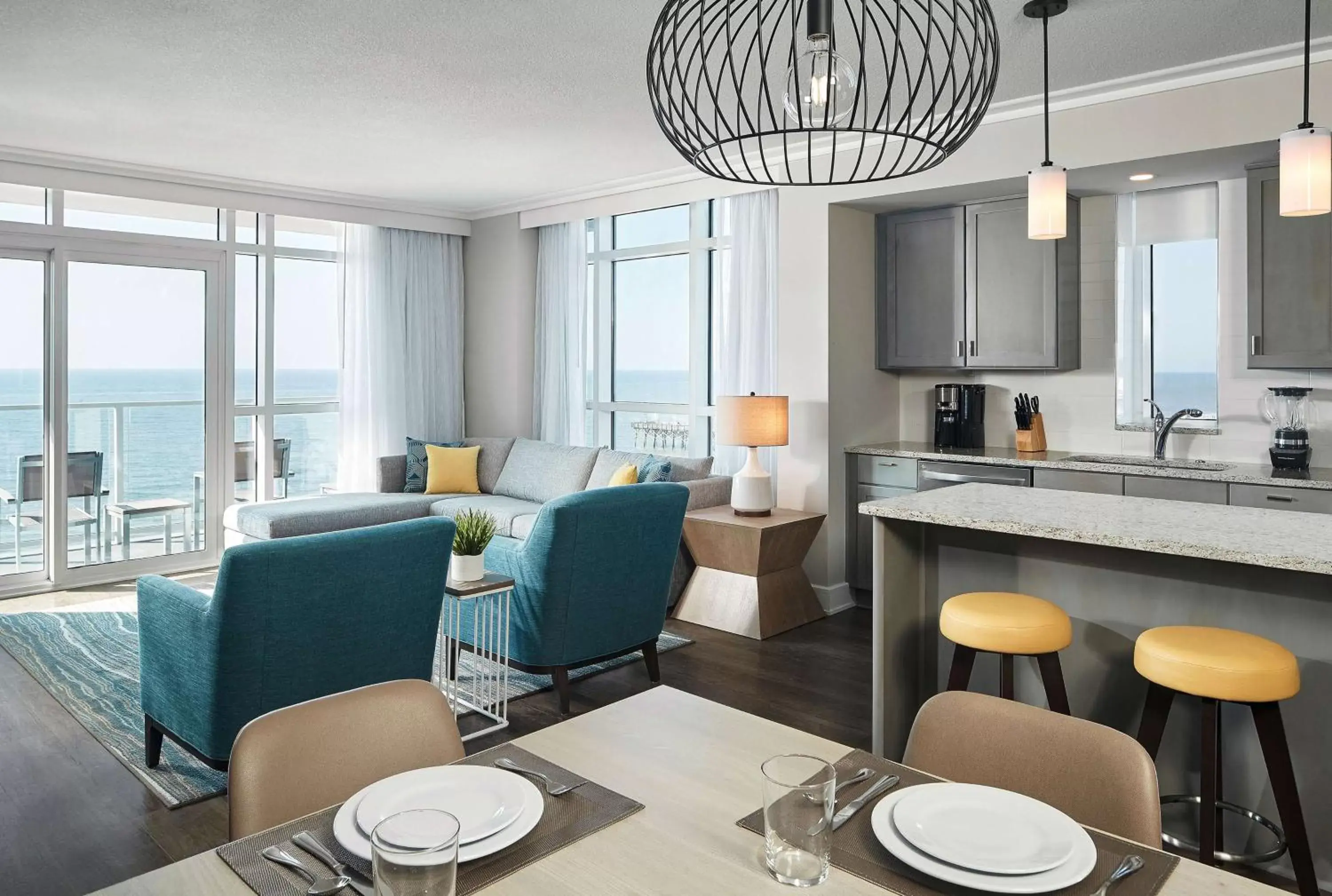 Three-Bedroom Suite with Ocean View in Hilton Grand Vacations Club Ocean Enclave Myrtle Beach Three-Bedroom Suite with Ocean View in Hilton Grand Vacations Club Ocean Enclave Myrtle Beach