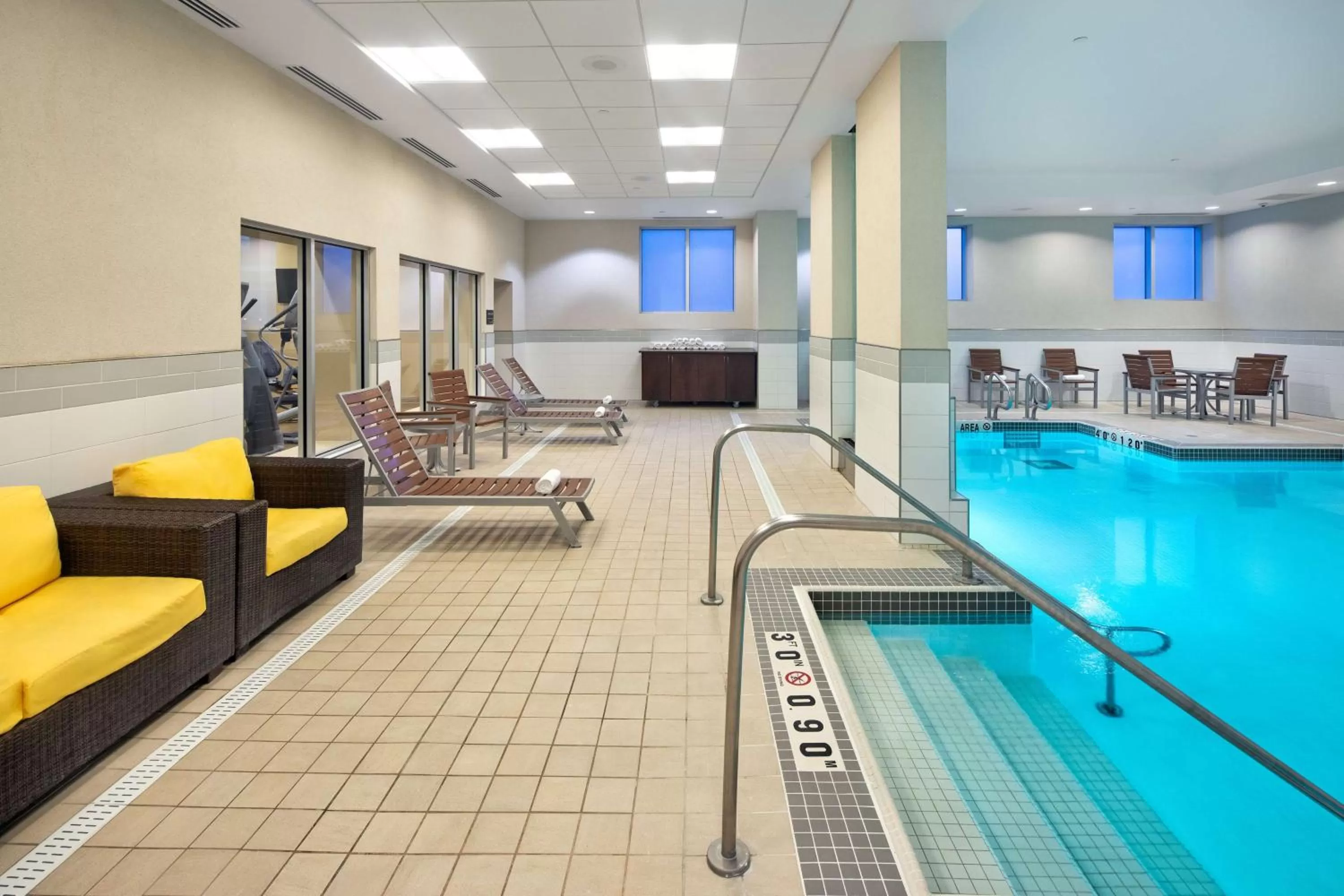 Swimming pool in Hampton Inn by Hilton Halifax Downtown
