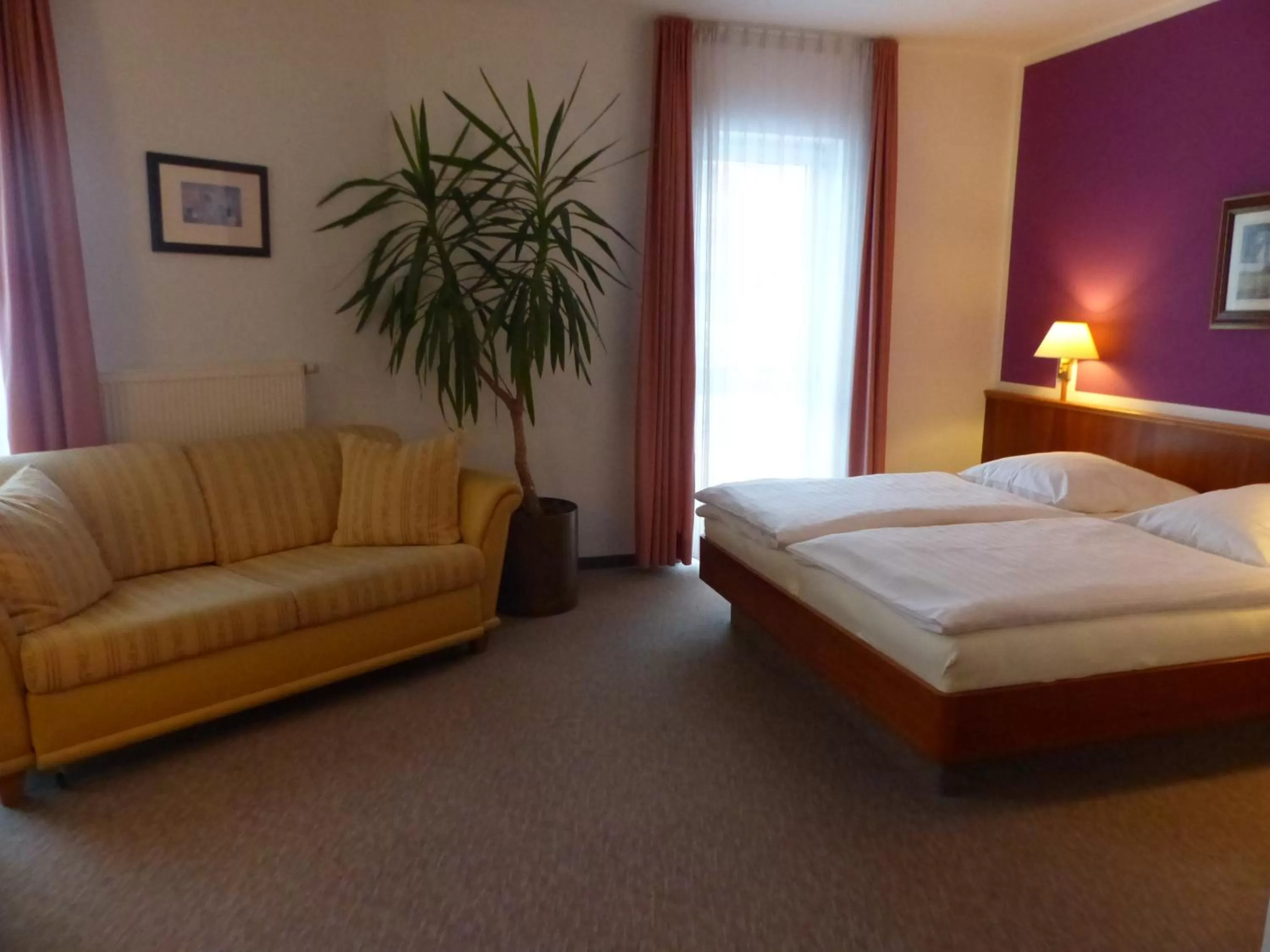 Bed in Hotel Dorotheenhof