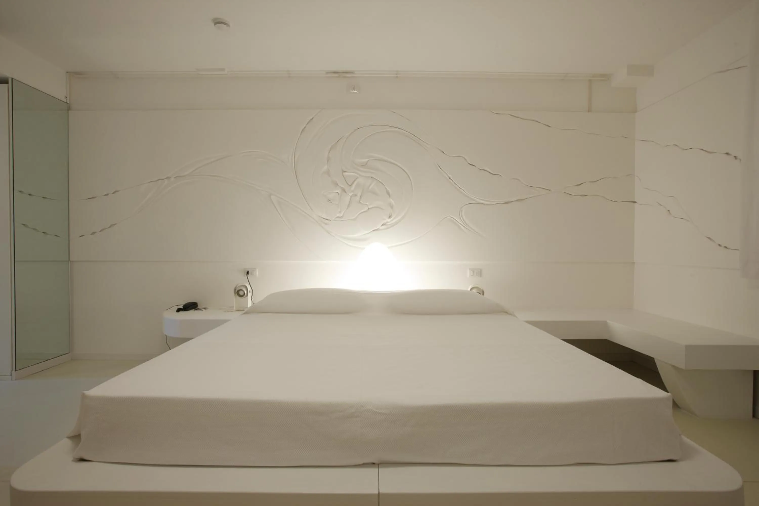 Bed in Hotel Alexander Museum Palace