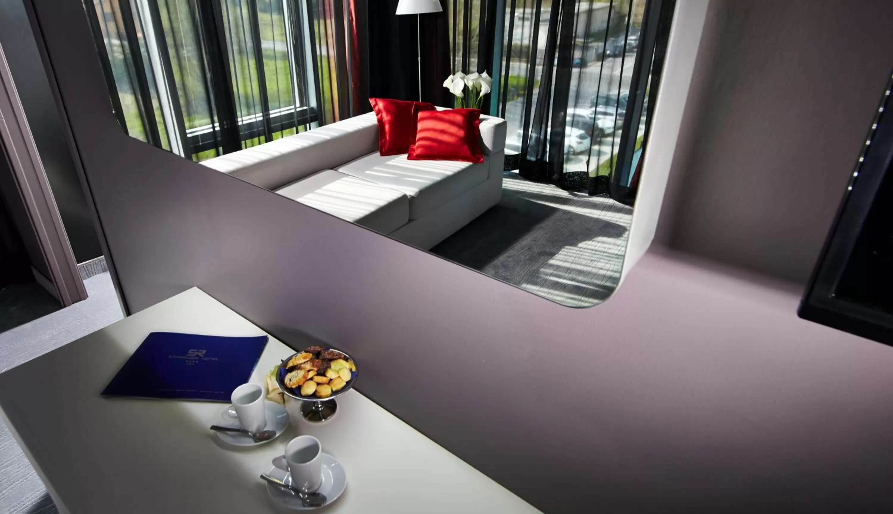 Lobby or reception in San Ranieri Hotel