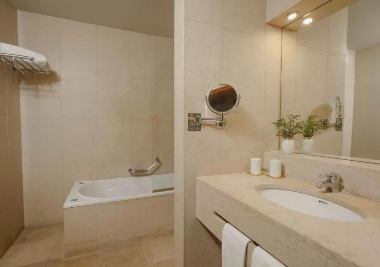 Bathroom in Montebelo Palácio dos Melos Viseu Historic Hotel